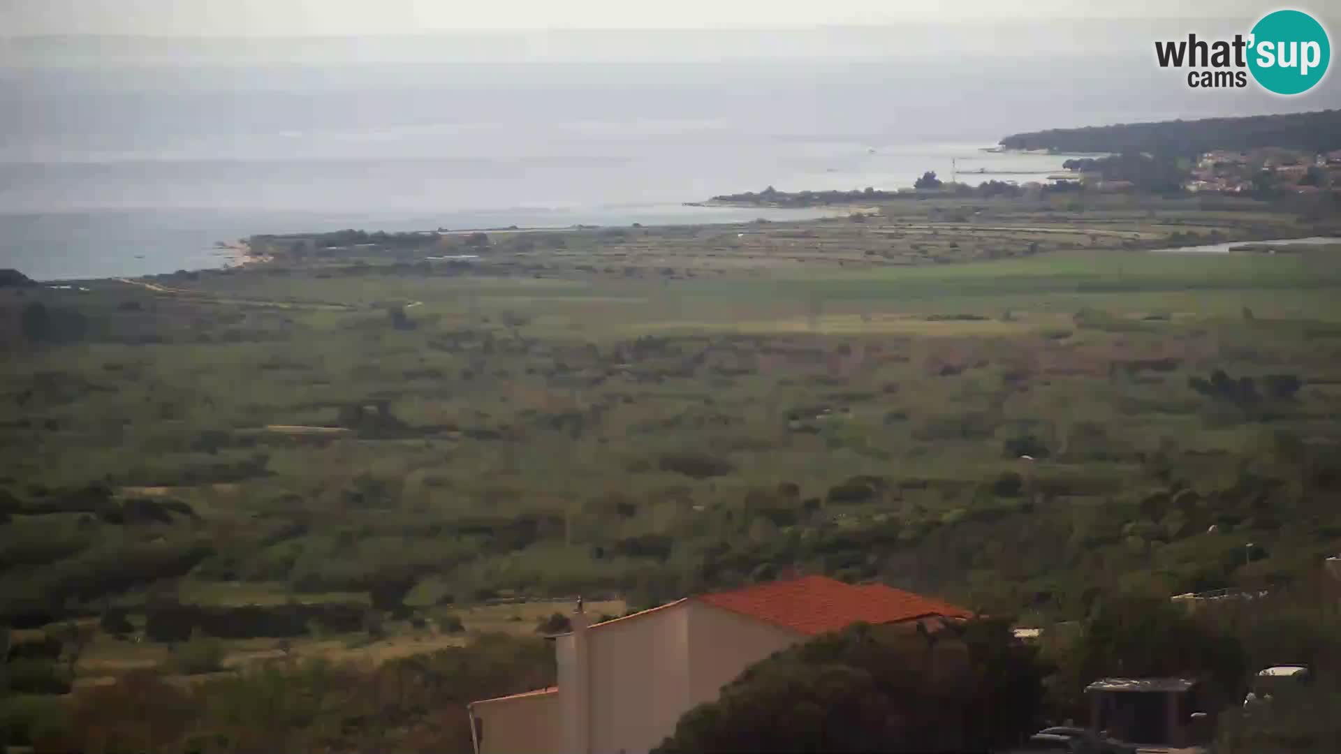 Vista de la fábrica de queso Gligora Kolan – Isla Pag