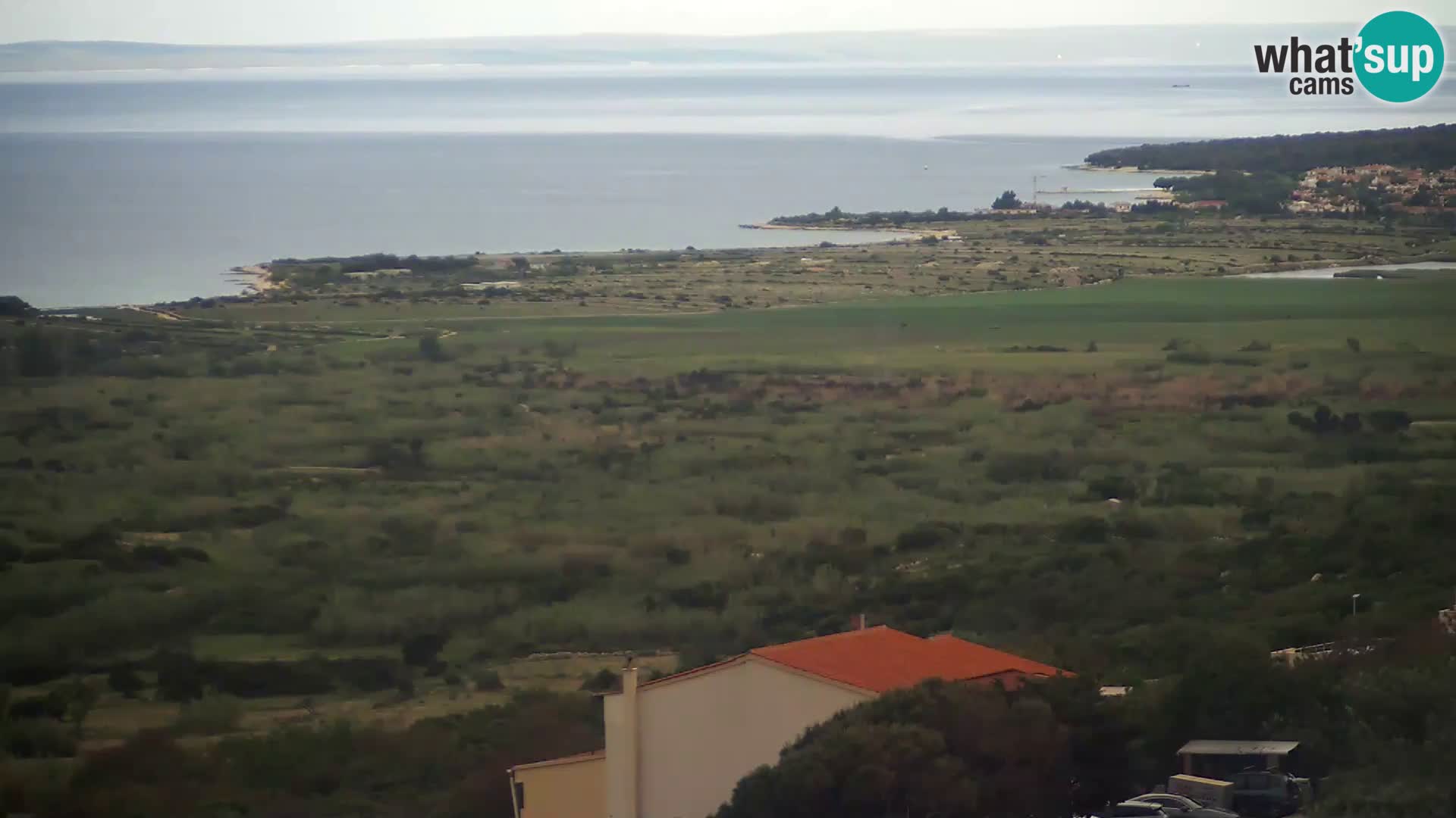 View from Gligora Cheese Factory Kolan – Pag island