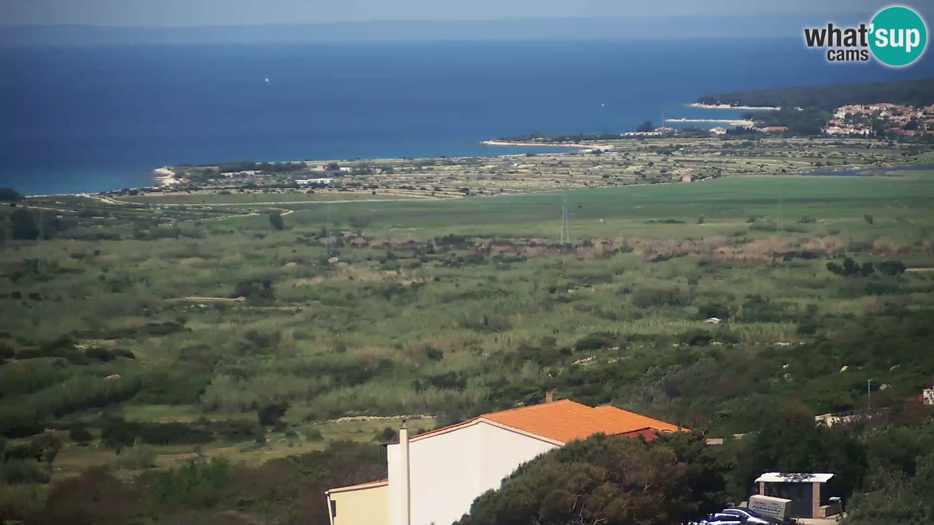 Vue de l’usine de fromage Gligora Kolan – île de Pag