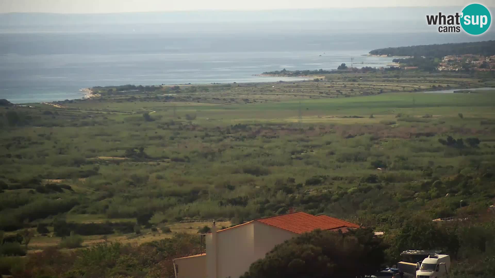 View from Gligora Cheese Factory Kolan – Pag island