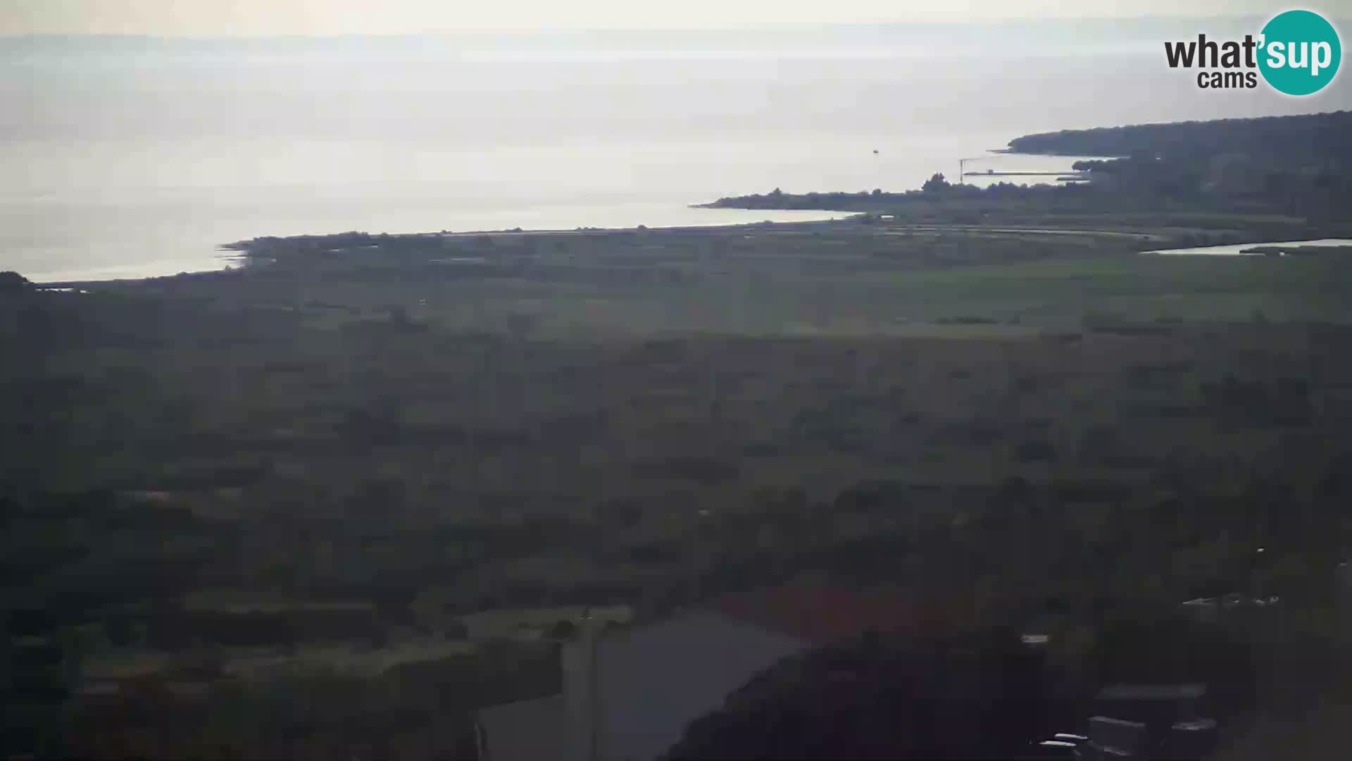 Vue de l’usine de fromage Gligora Kolan – île de Pag