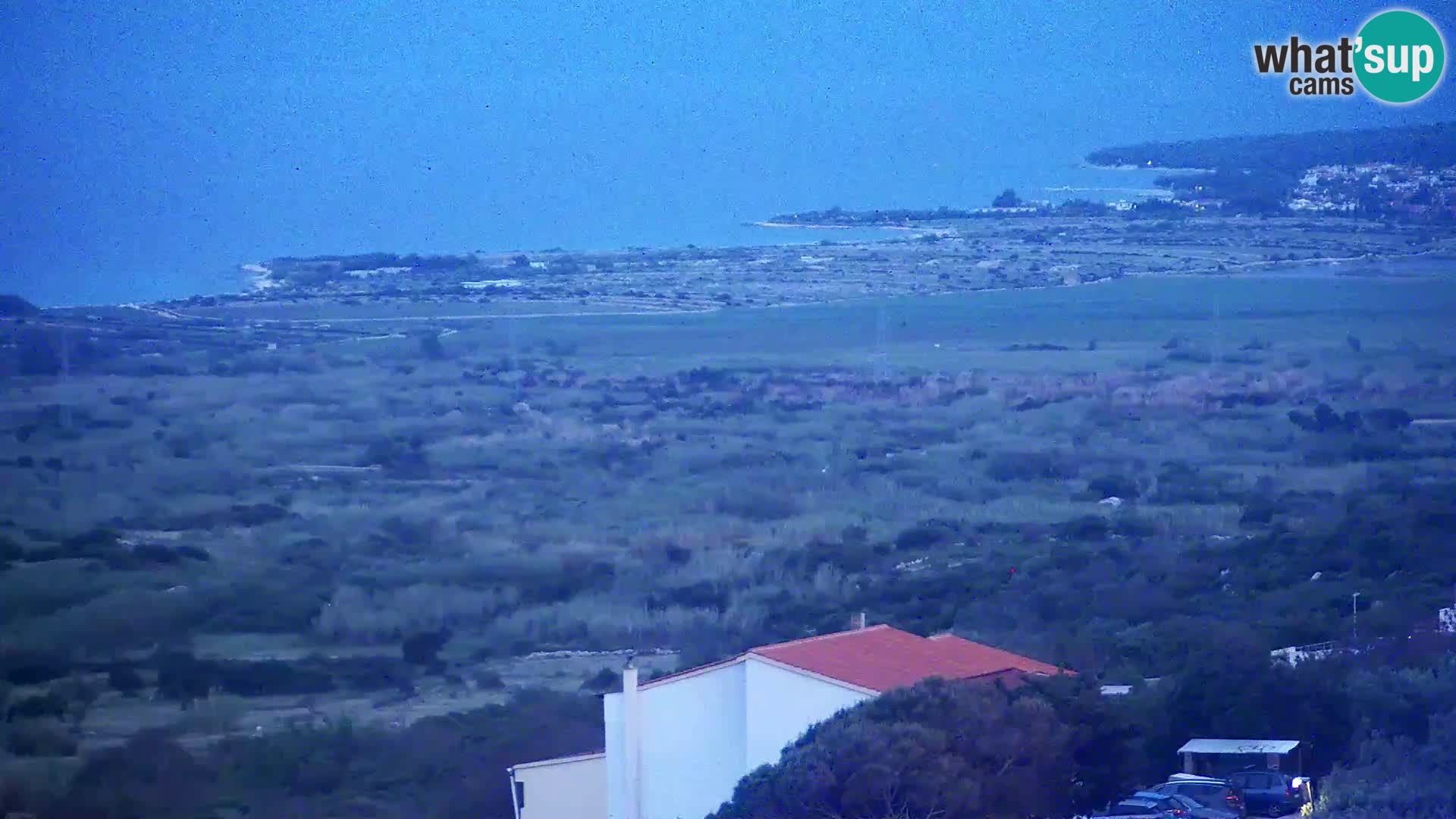 Vista de la fábrica de queso Gligora Kolan – Isla Pag