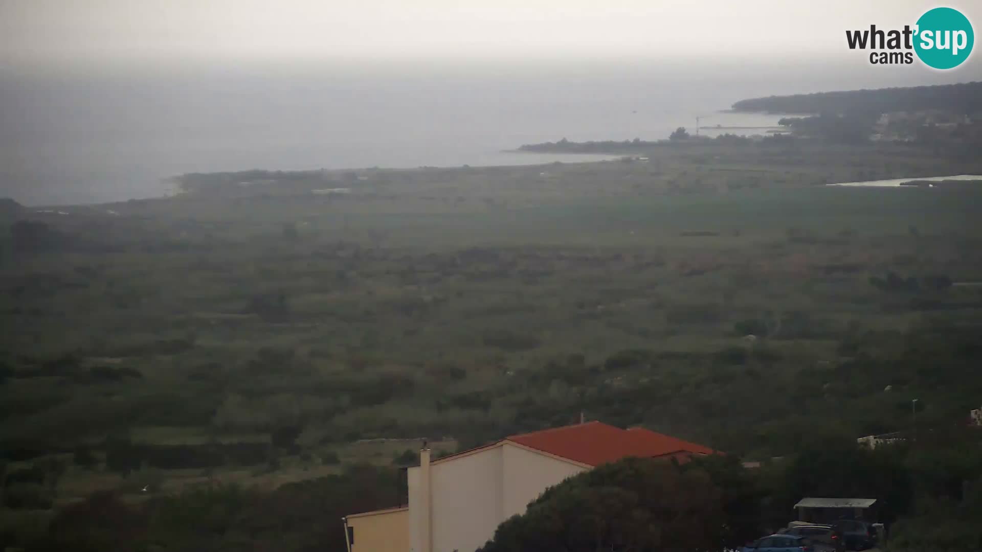 Vista de la fábrica de queso Gligora Kolan – Isla Pag