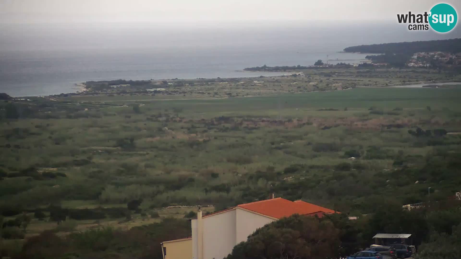 View from Gligora Cheese Factory Kolan – Pag island