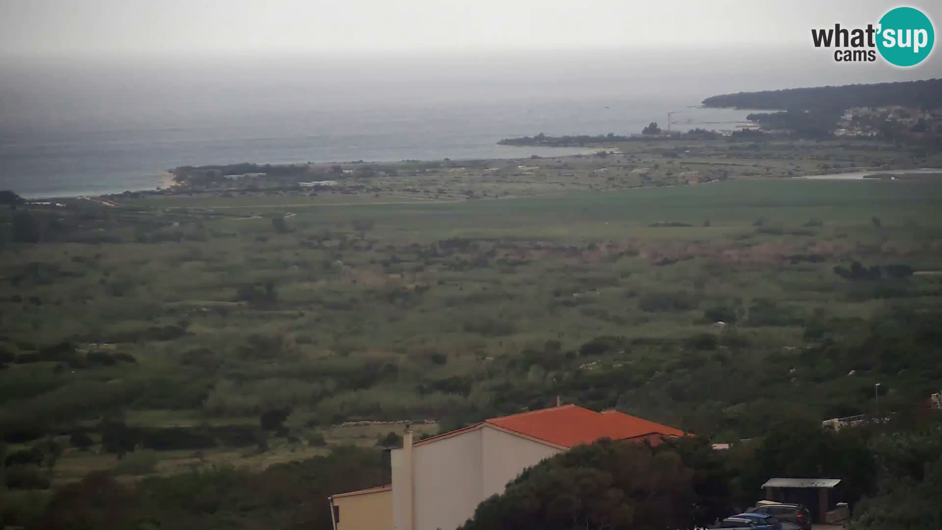 View from Gligora Cheese Factory Kolan – Pag island