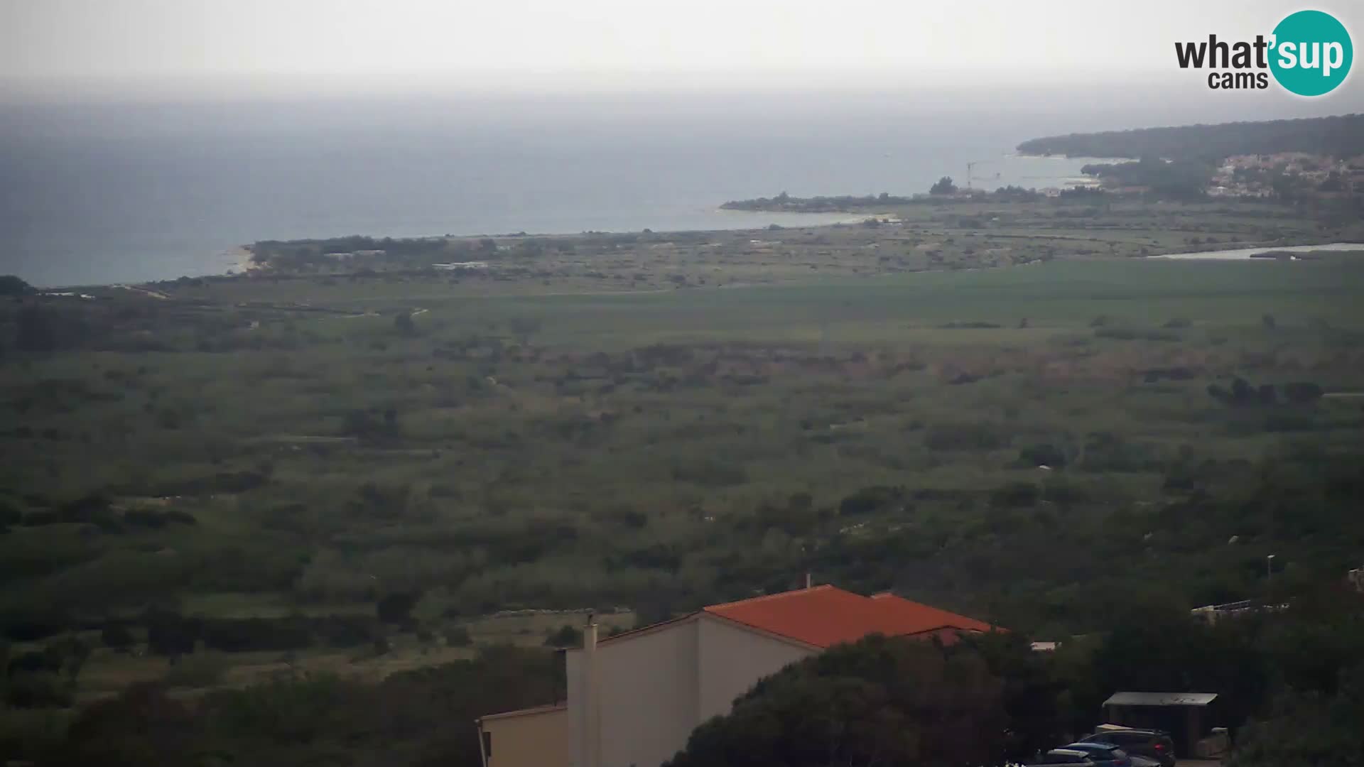 Vue de l’usine de fromage Gligora Kolan – île de Pag