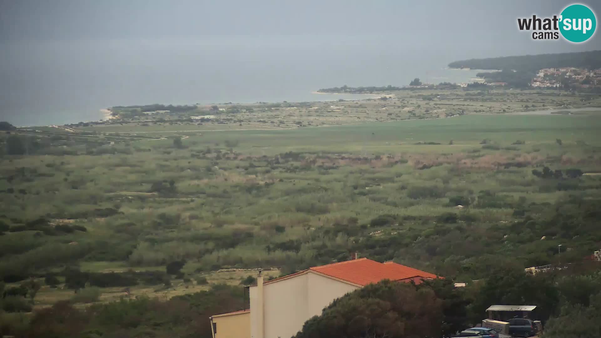 View from Gligora Cheese Factory Kolan – Pag island