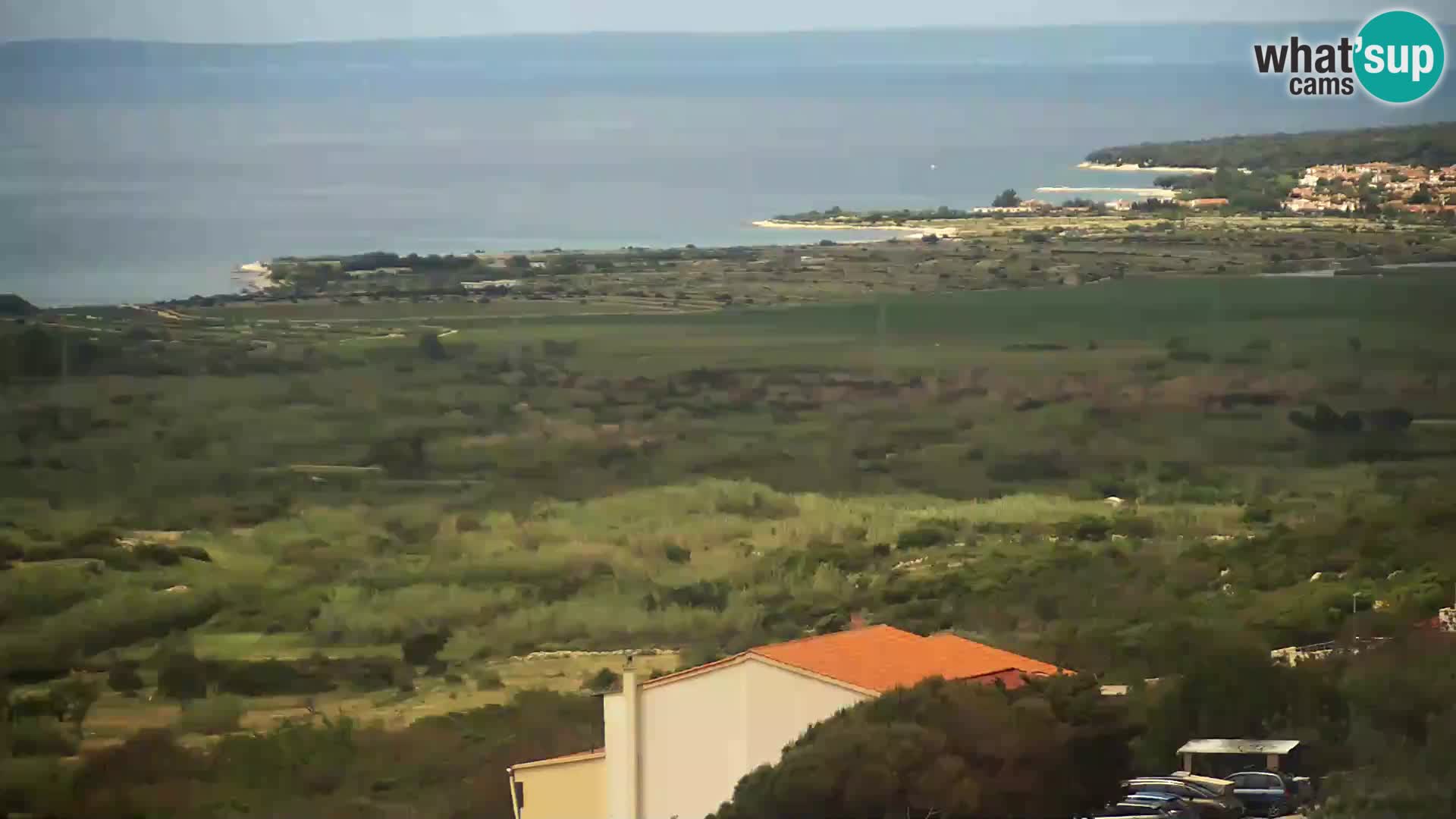 Vista de la fábrica de queso Gligora Kolan – Isla Pag
