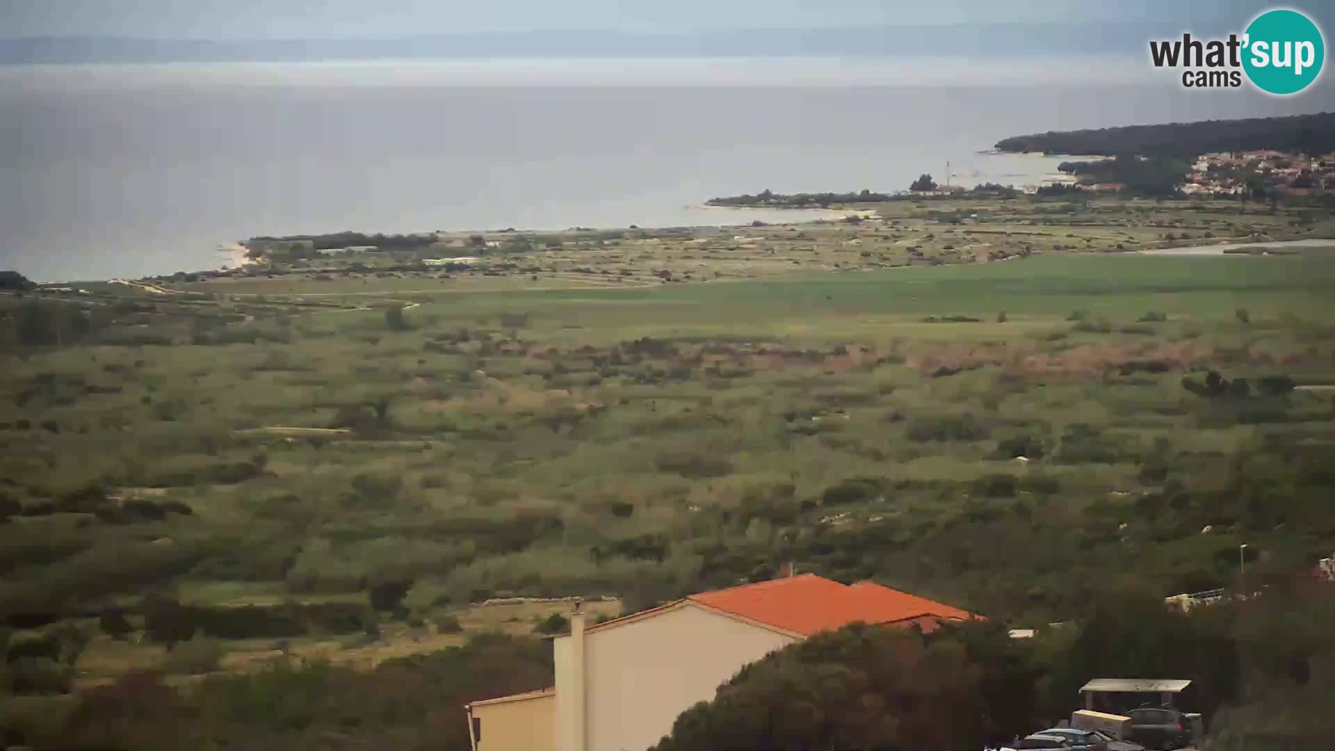 Vue de l’usine de fromage Gligora Kolan – île de Pag