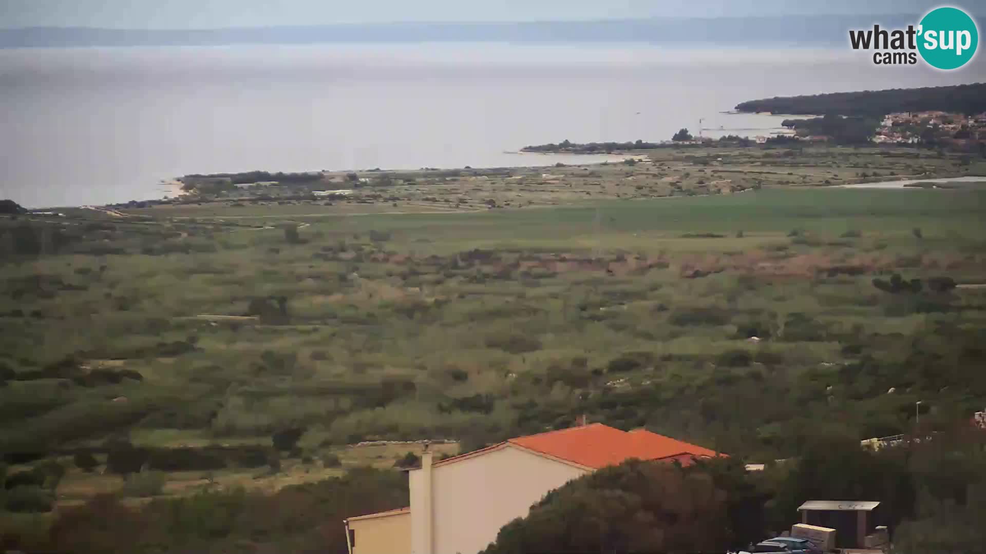 View from Gligora Cheese Factory Kolan – Pag island