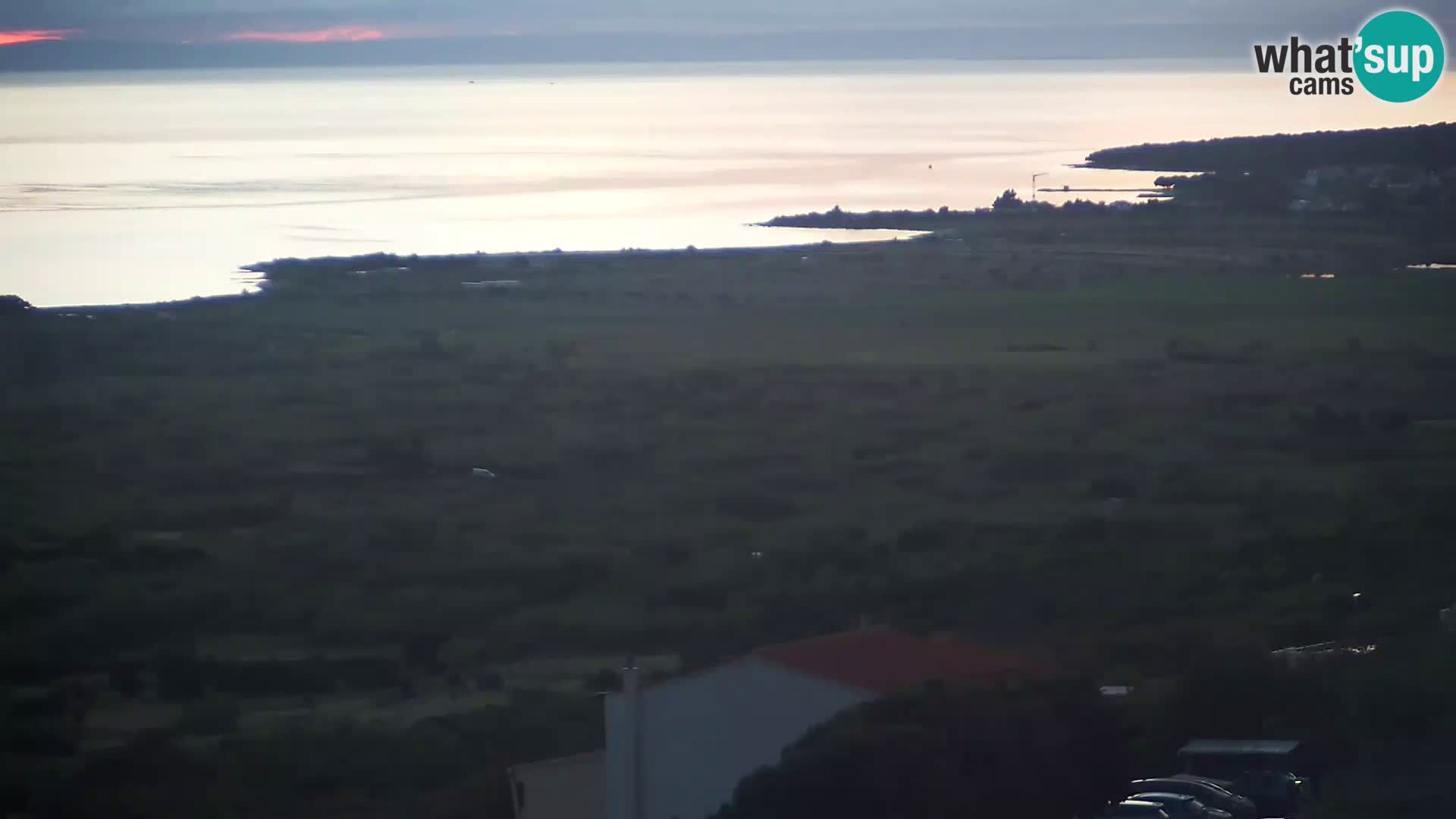 View from Gligora Cheese Factory Kolan – Pag island
