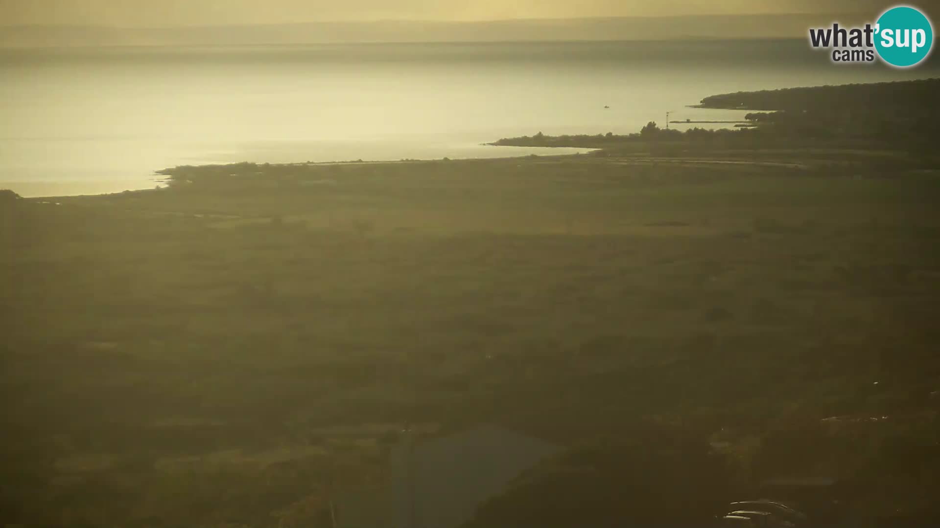 Vue de l’usine de fromage Gligora Kolan – île de Pag