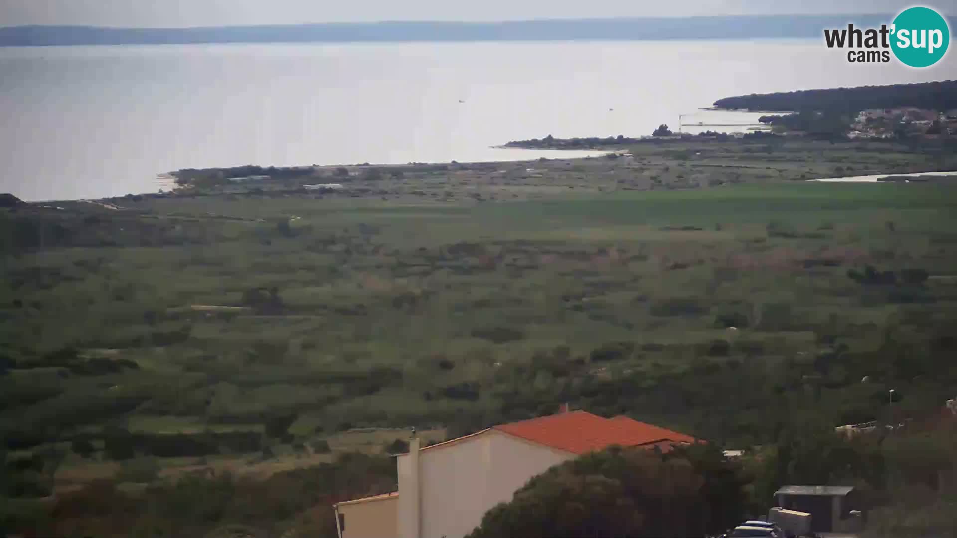 Vue de l’usine de fromage Gligora Kolan – île de Pag