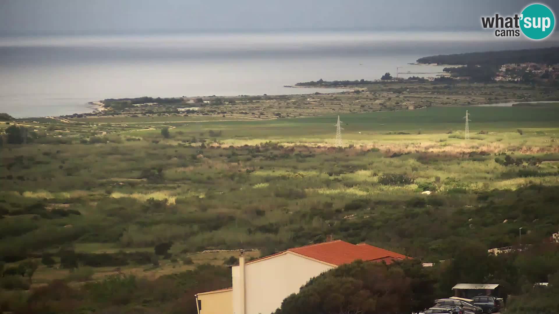 View from Gligora Cheese Factory Kolan – Pag island