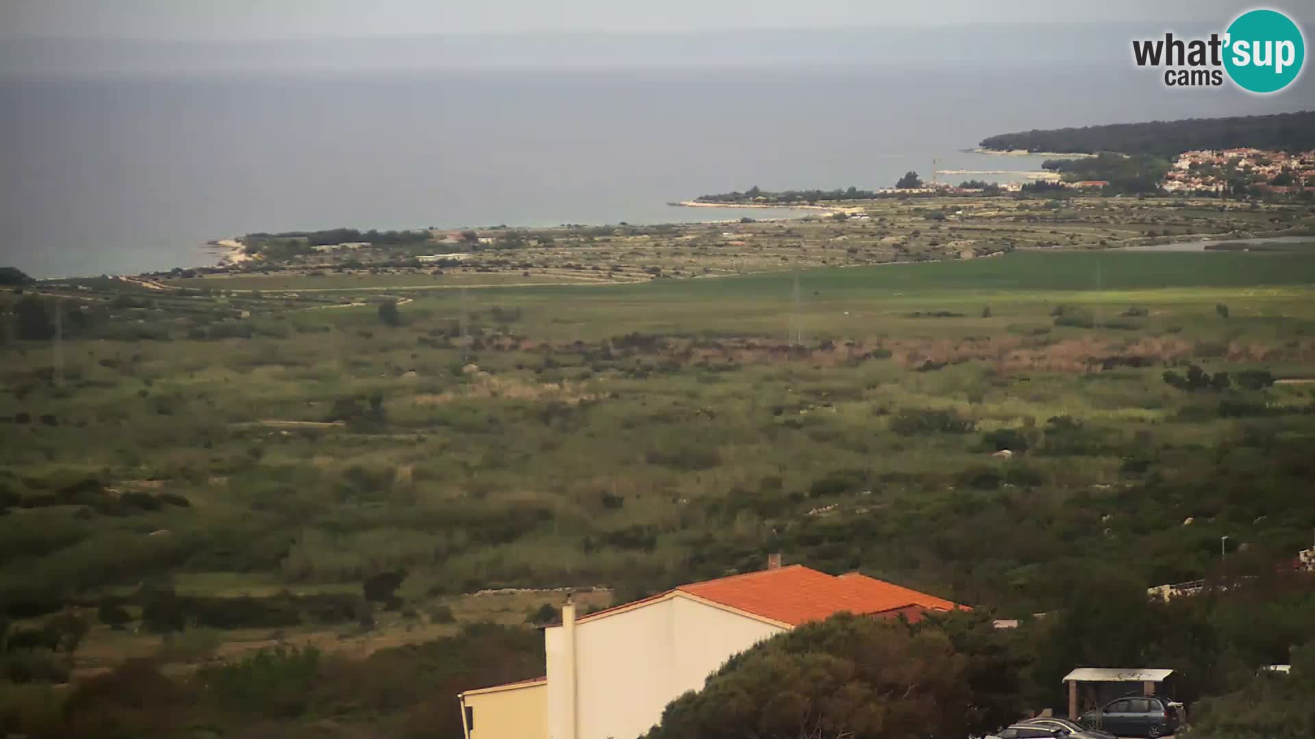 View from Gligora Cheese Factory Kolan – Pag island
