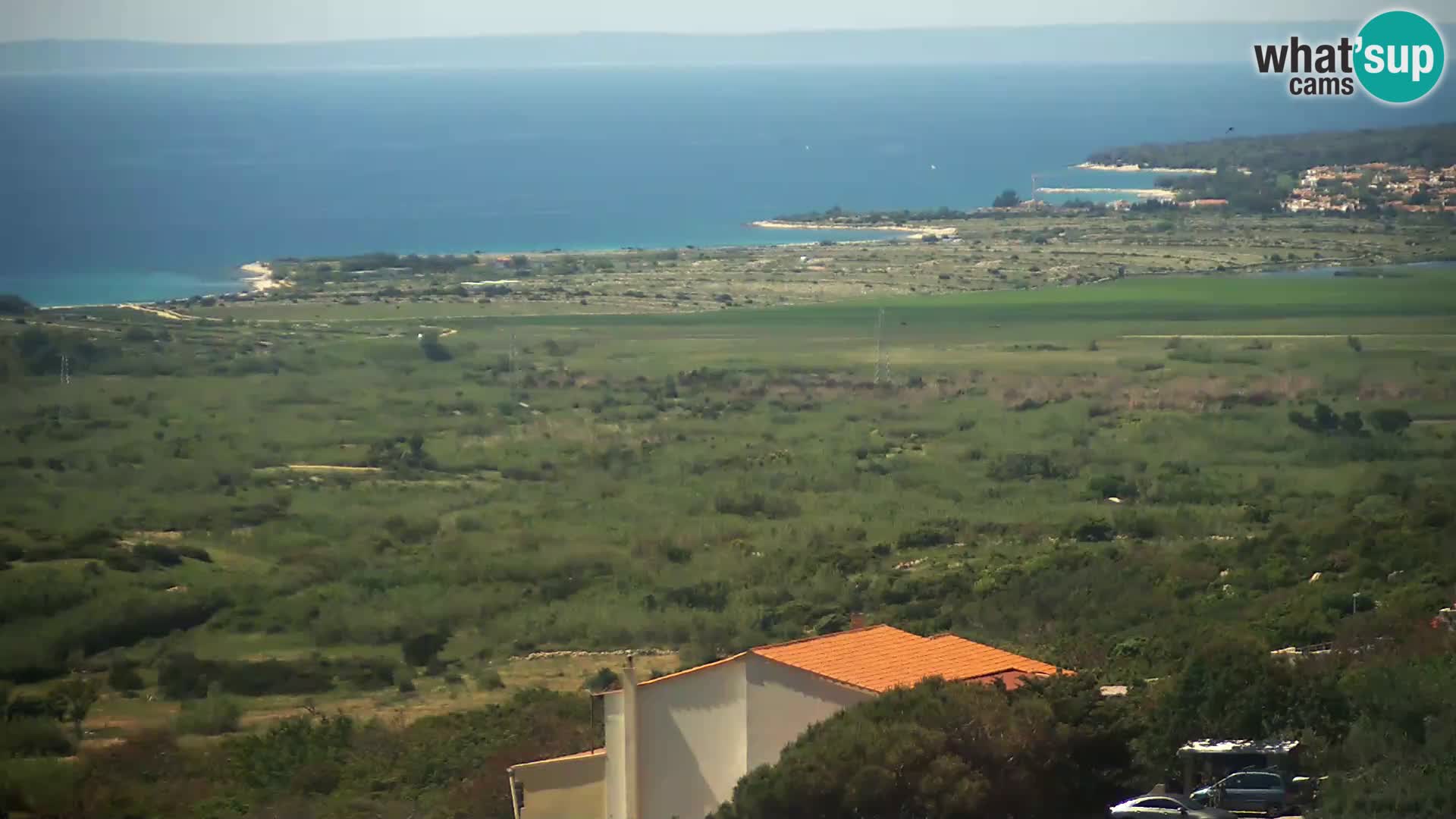 View from Gligora Cheese Factory Kolan – Pag island