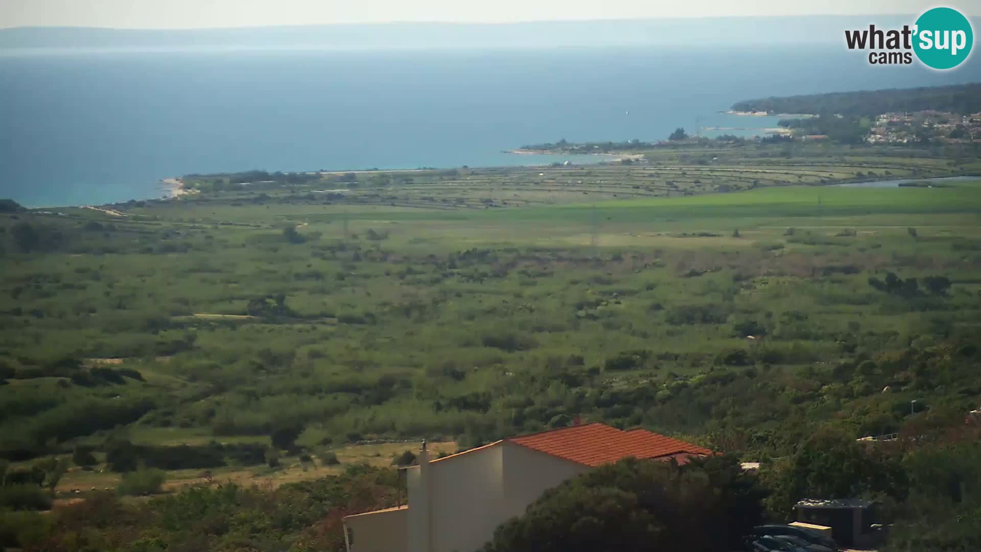 View from Gligora Cheese Factory Kolan – Pag island