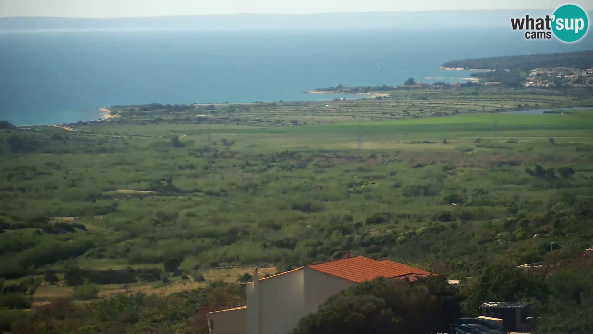 View from Gligora Cheese Factory Kolan – Pag island