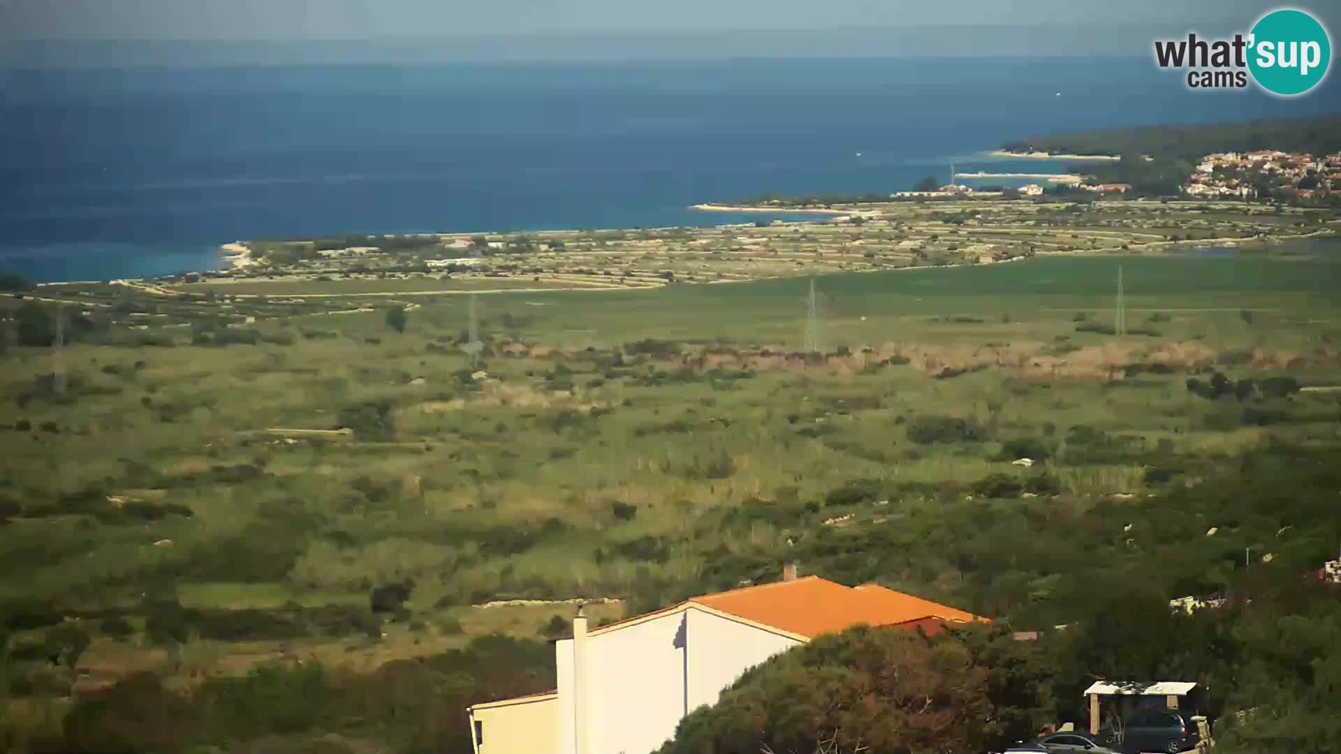 View from Gligora Cheese Factory Kolan – Pag island
