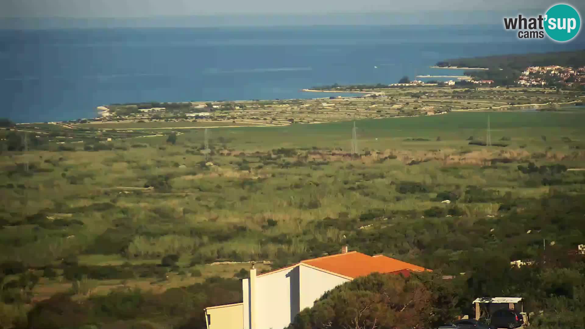 View from Gligora Cheese Factory Kolan – Pag island