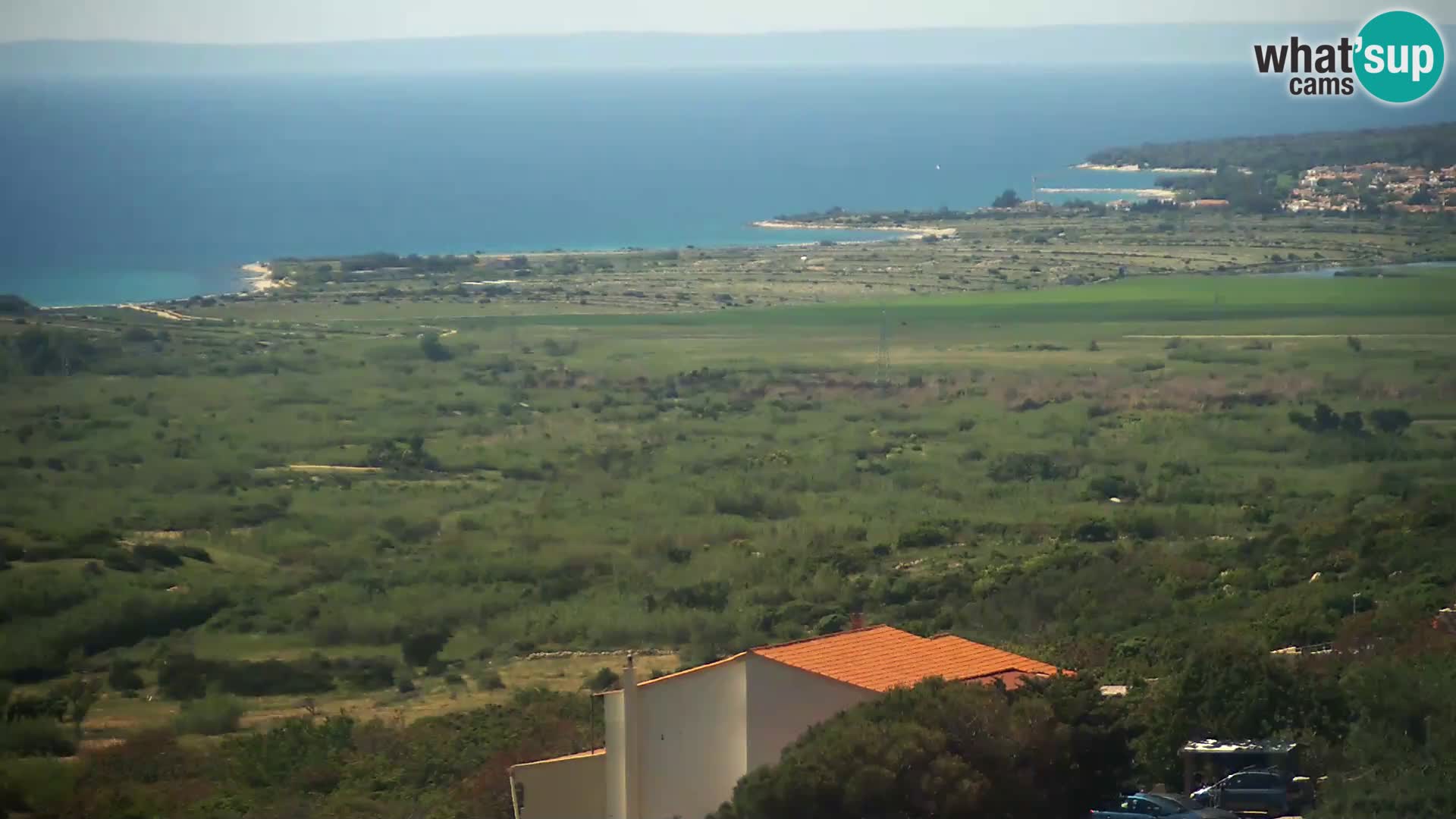View from Gligora Cheese Factory Kolan – Pag island