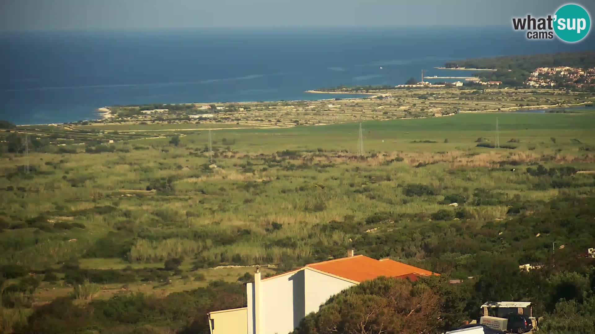 View from Gligora Cheese Factory Kolan – Pag island