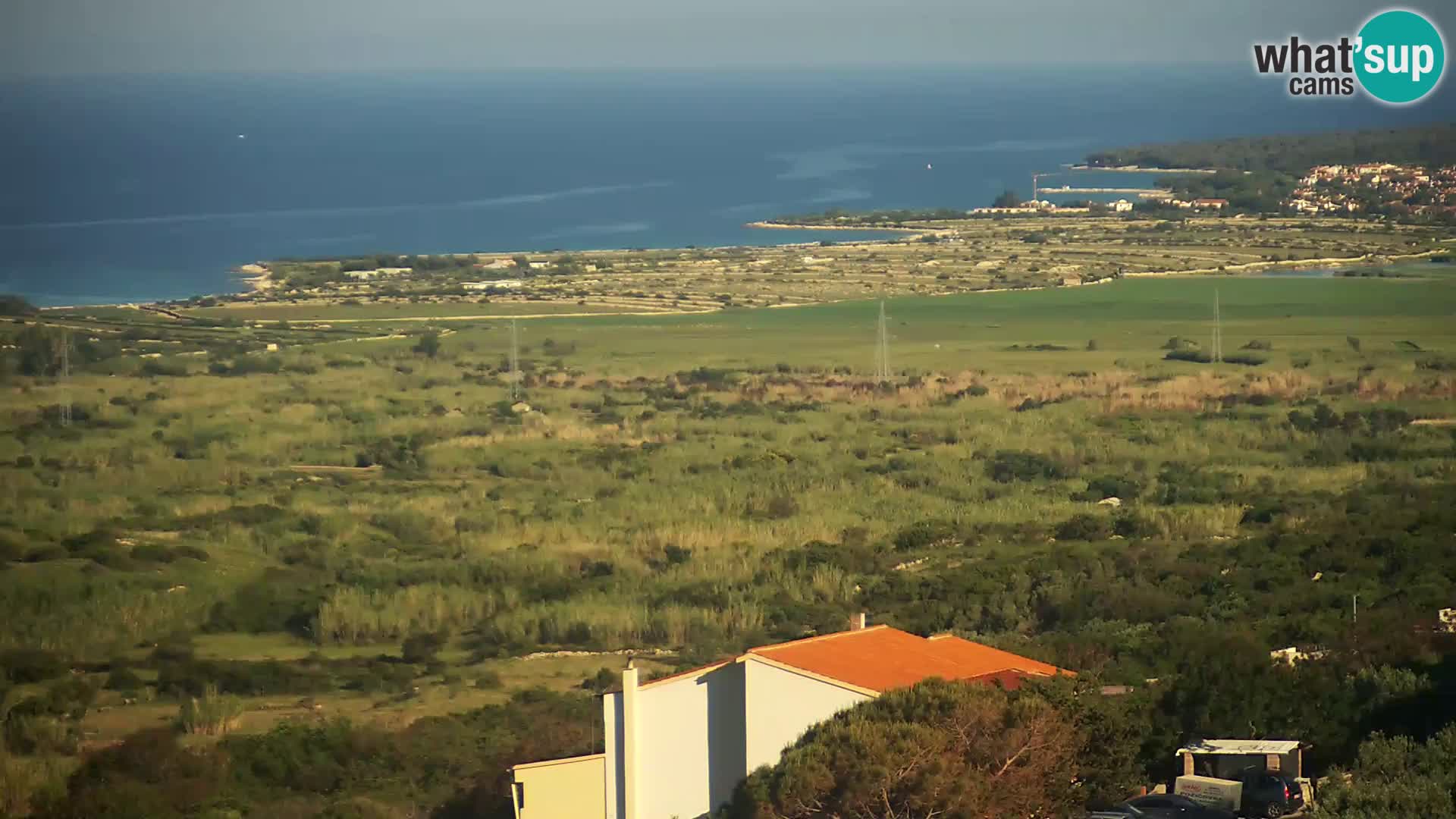 Vista de la fábrica de queso Gligora Kolan – Isla Pag
