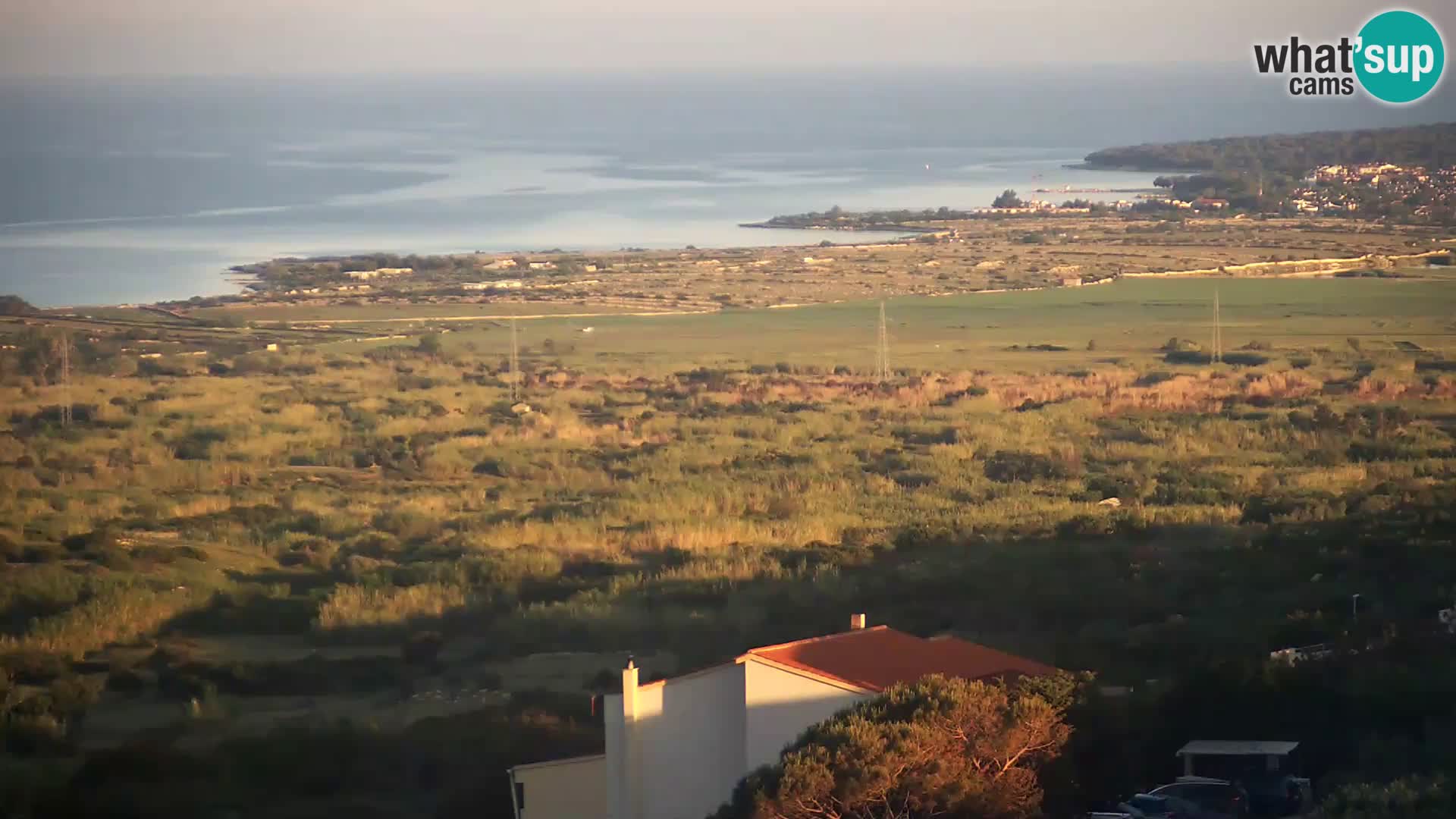 View from Gligora Cheese Factory Kolan – Pag island