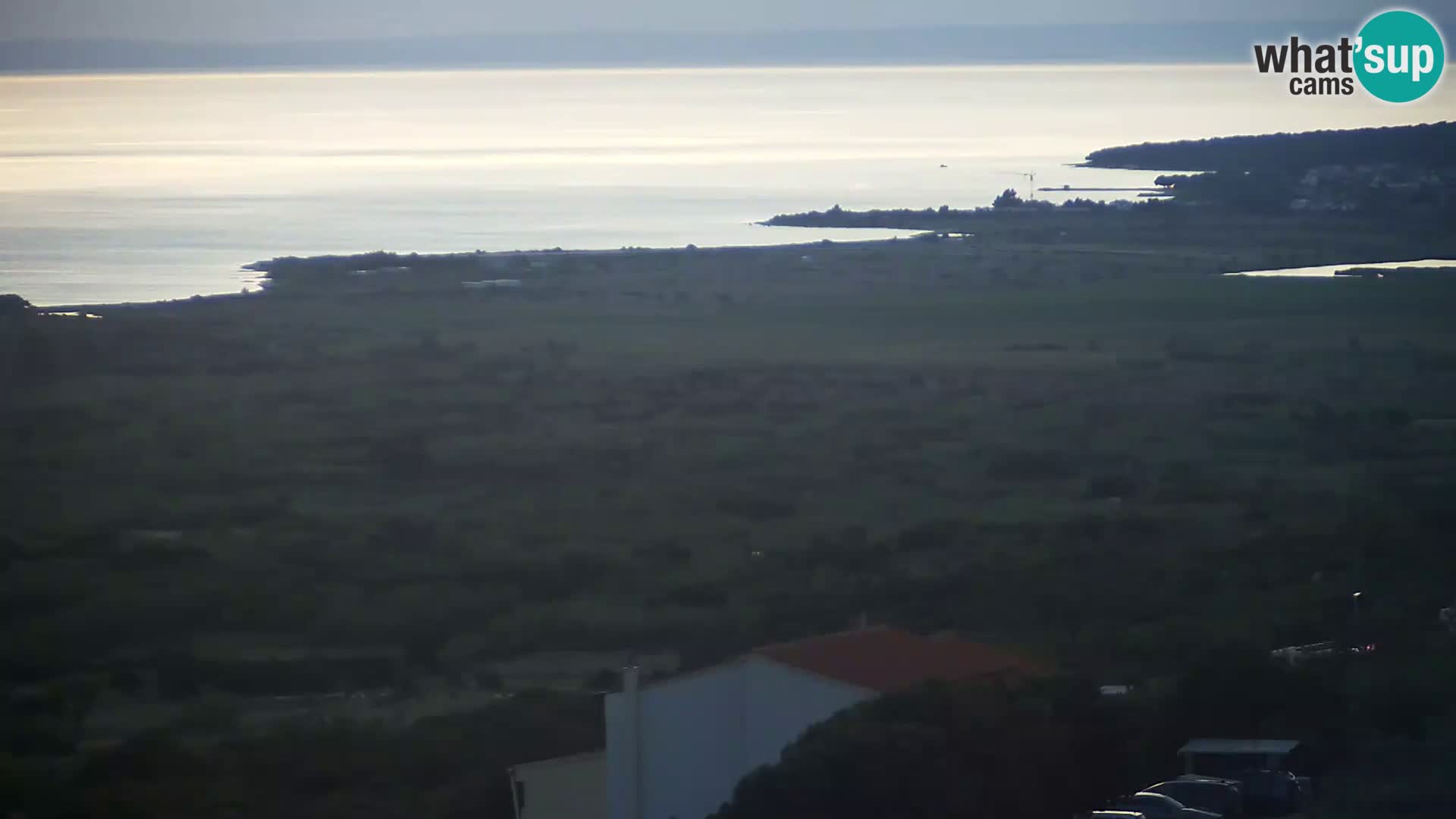 View from Gligora Cheese Factory Kolan – Pag island