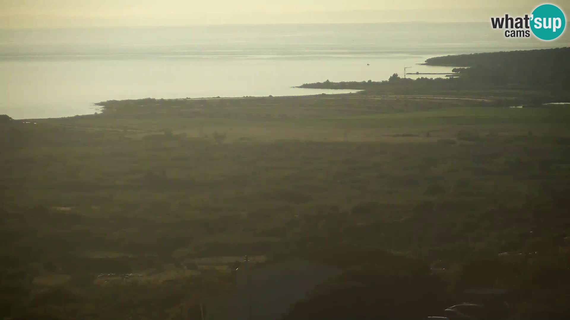 View from Gligora Cheese Factory Kolan – Pag island