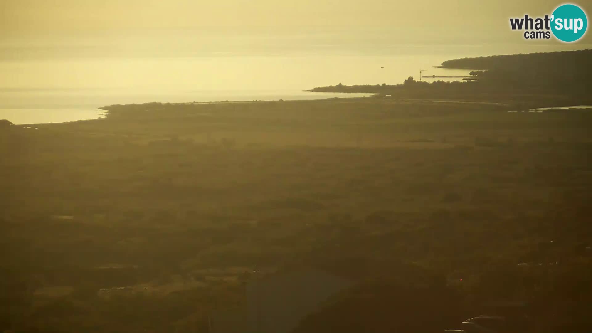 Vue de l’usine de fromage Gligora Kolan – île de Pag