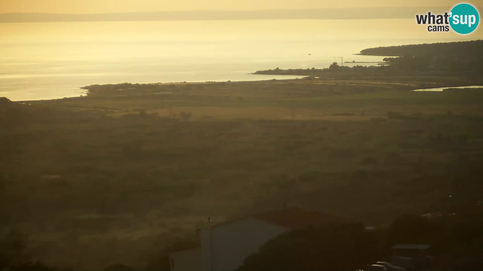 View from Gligora Cheese Factory Kolan – Pag island