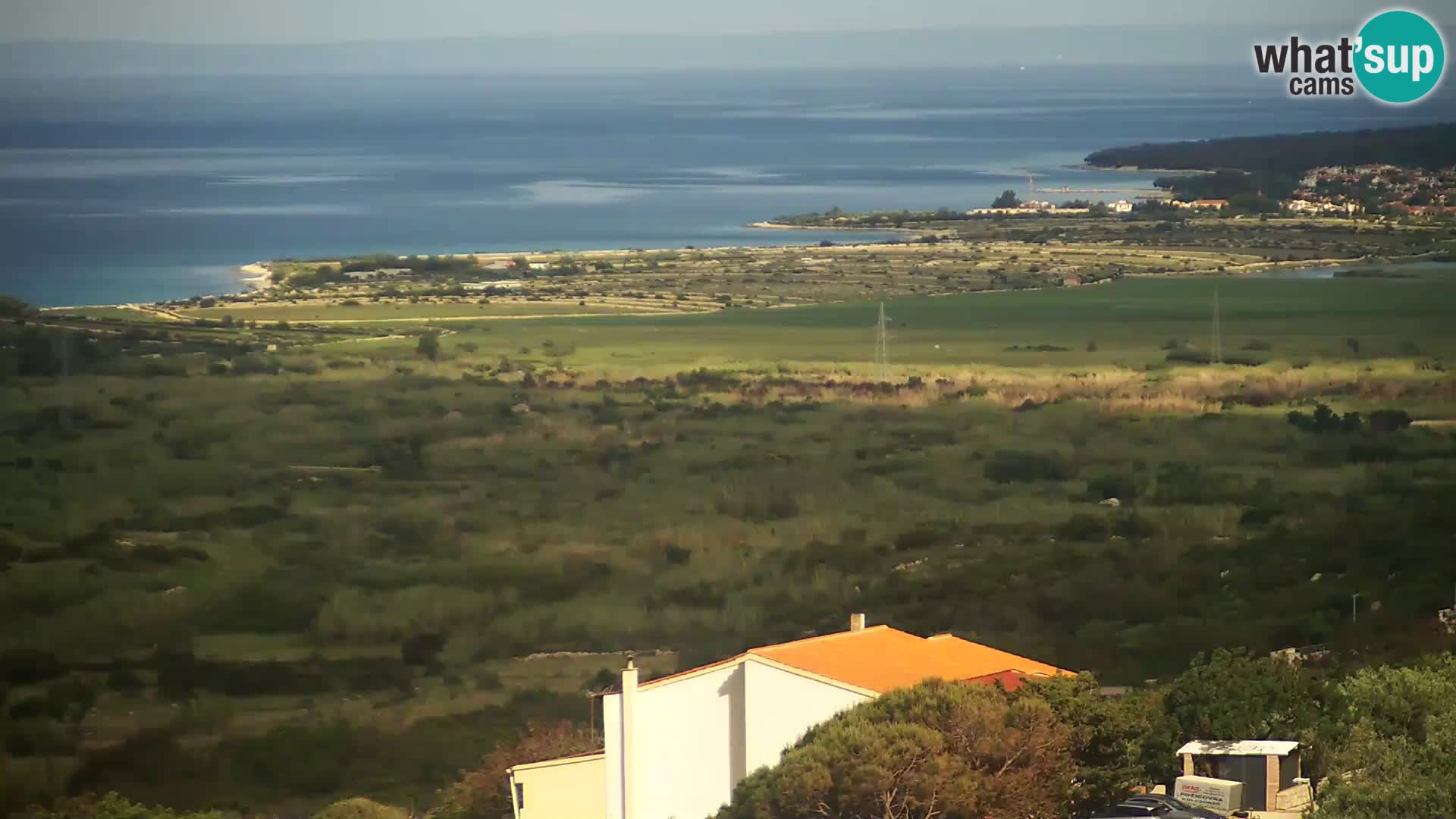 Vista de la fábrica de queso Gligora Kolan – Isla Pag