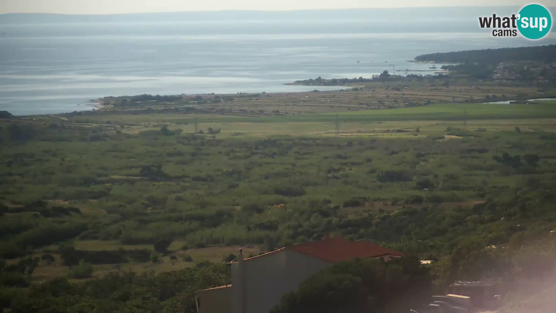 Vue de l’usine de fromage Gligora Kolan – île de Pag