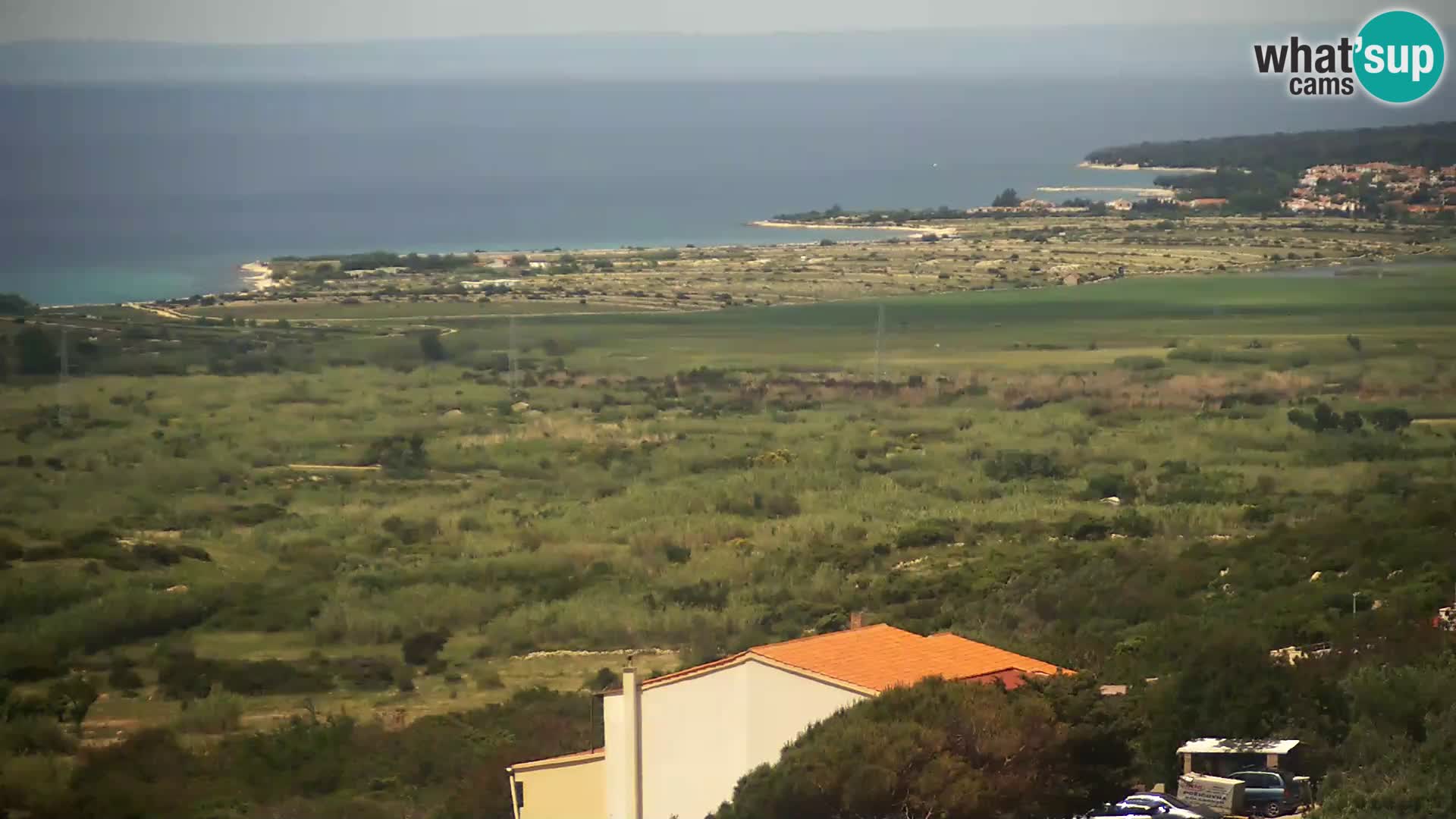 View from Gligora Cheese Factory Kolan – Pag island