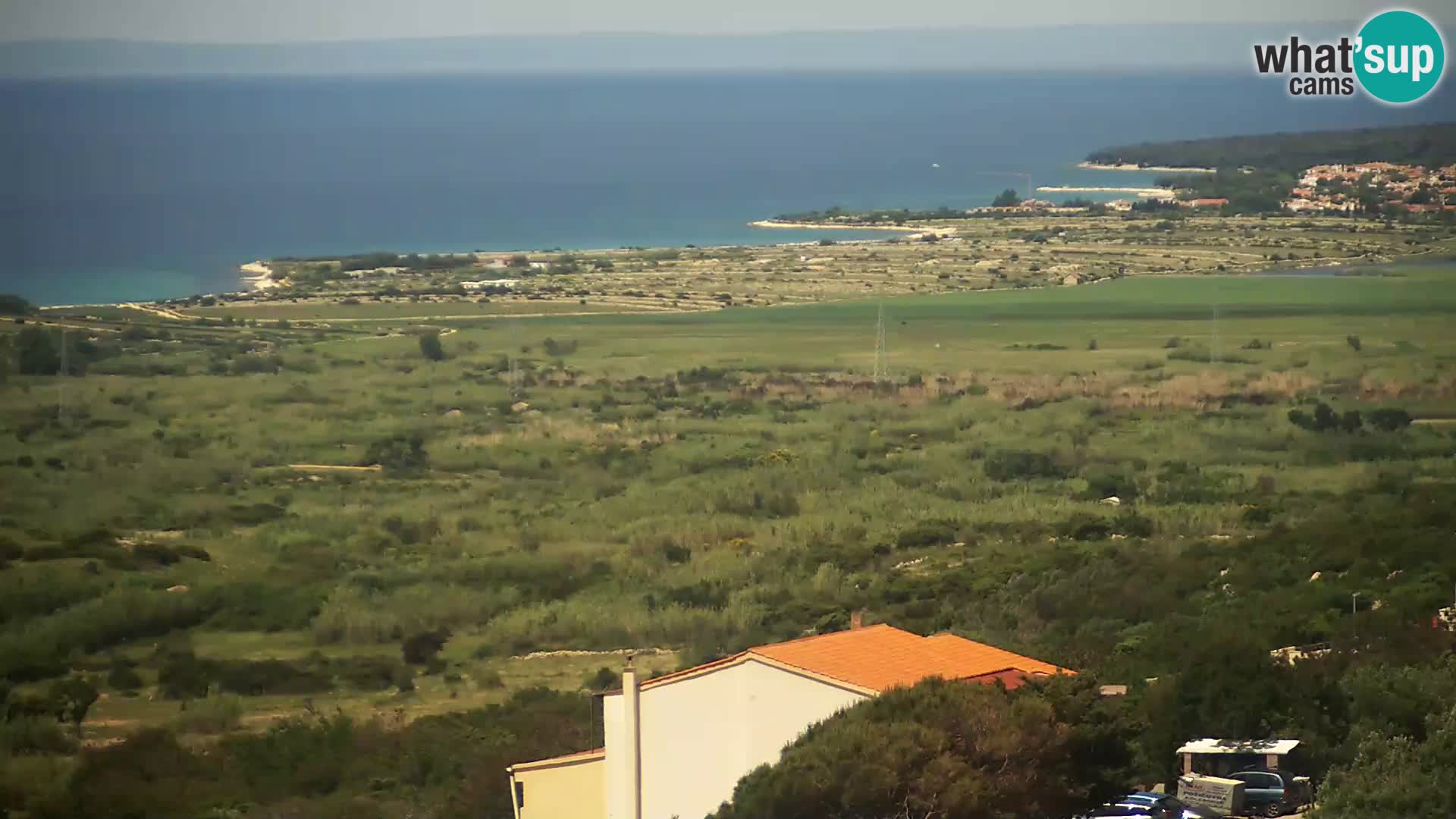 View from Gligora Cheese Factory Kolan – Pag island