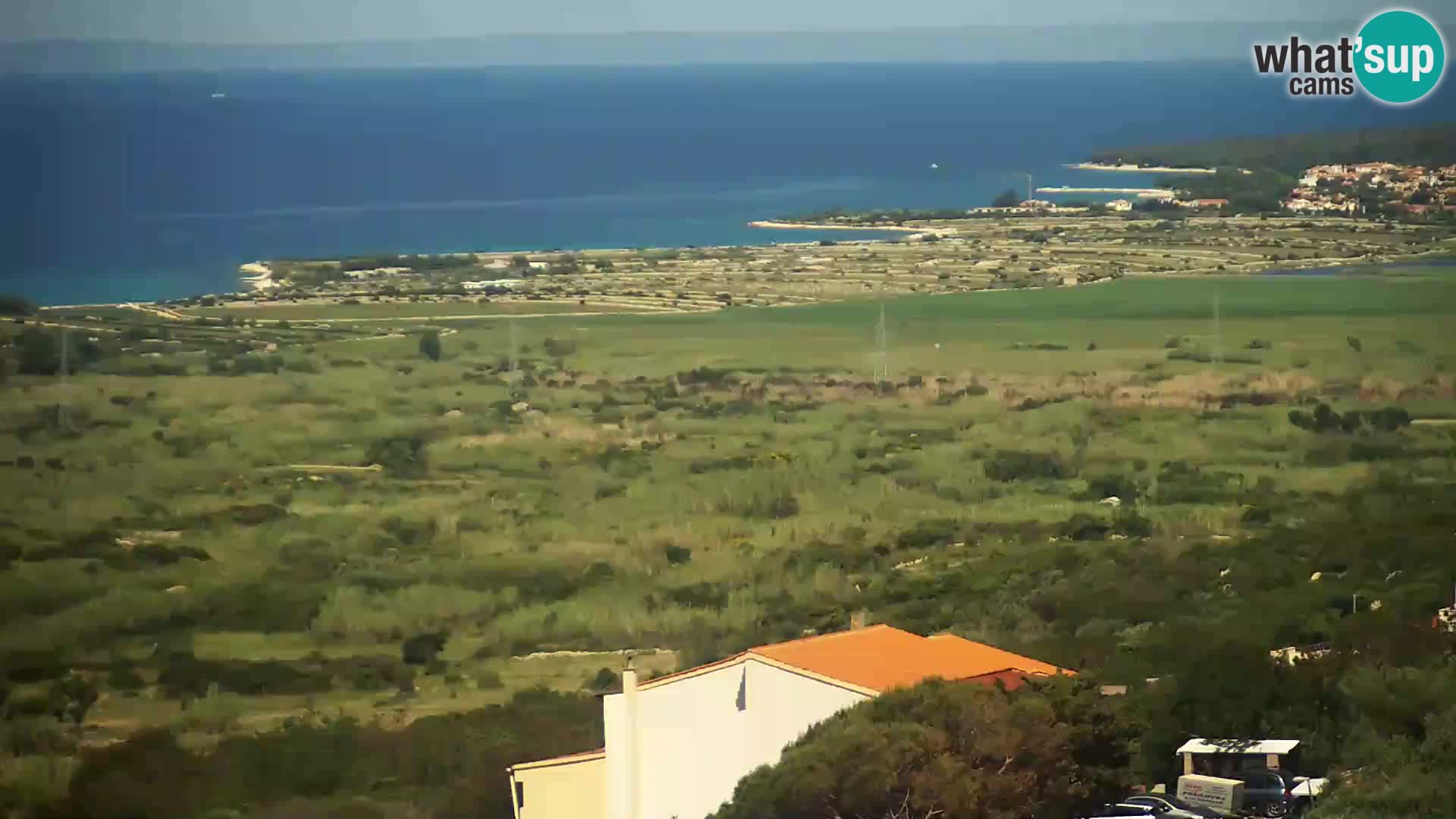 View from Gligora Cheese Factory Kolan – Pag island