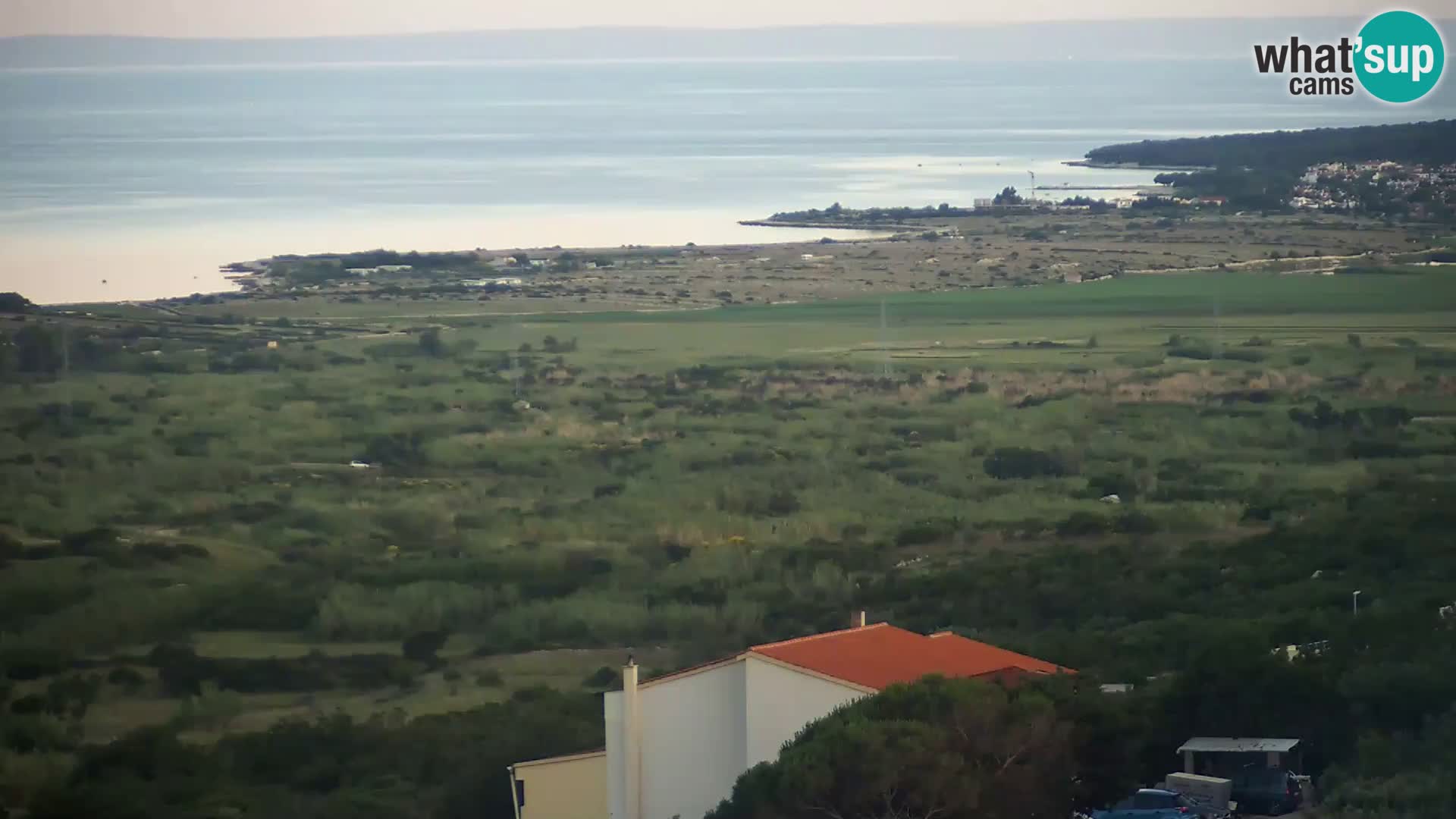 Vue de l’usine de fromage Gligora Kolan – île de Pag