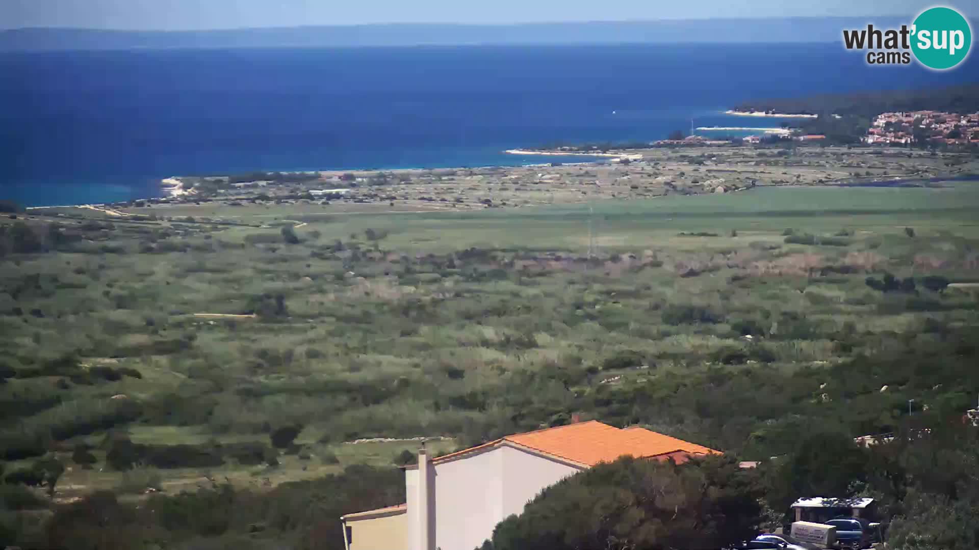 View from Gligora Cheese Factory Kolan – Pag island