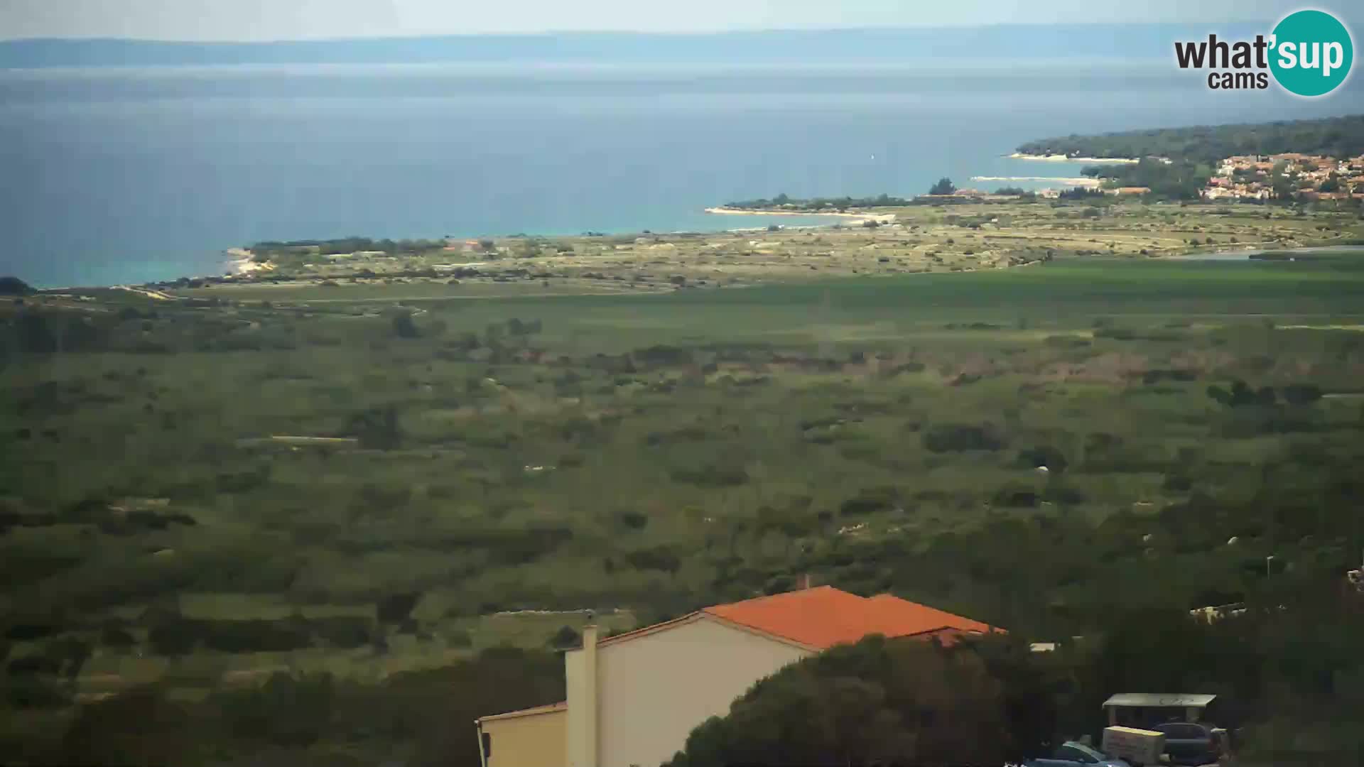 Vista de la fábrica de queso Gligora Kolan – Isla Pag