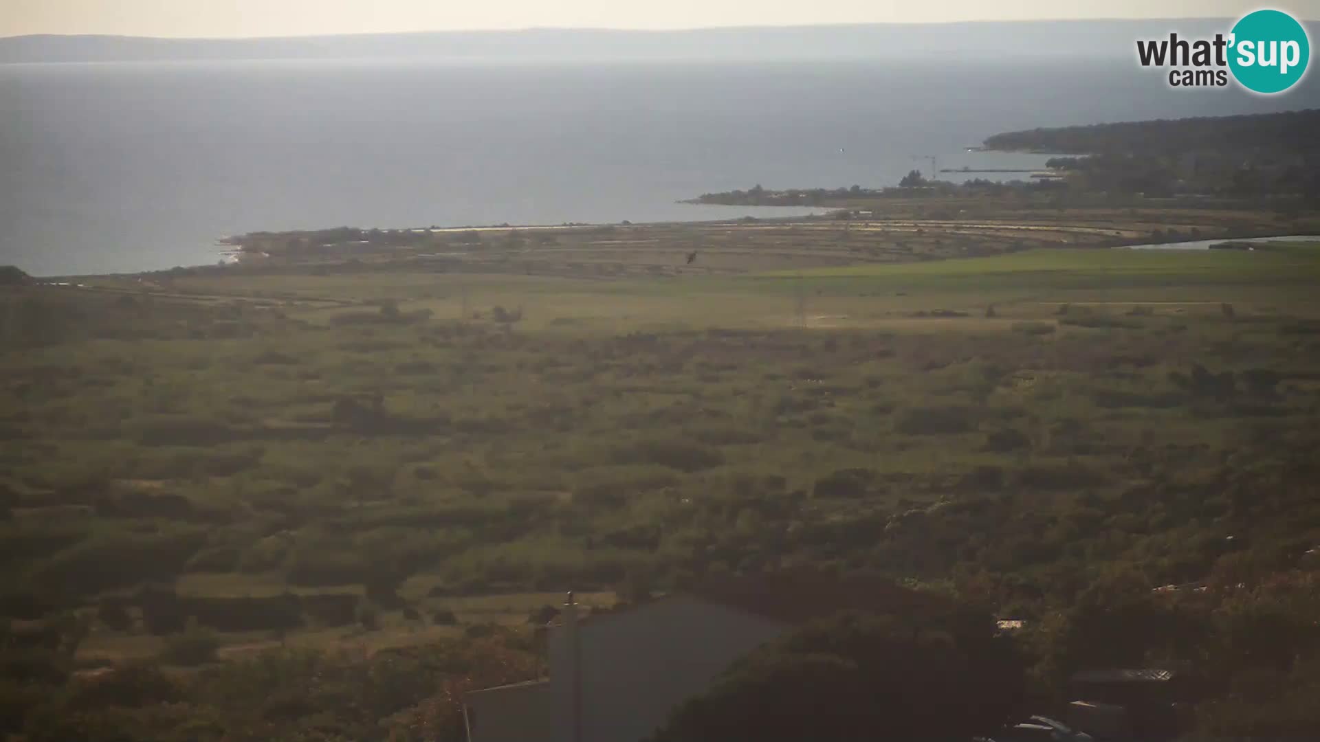 Vue de l’usine de fromage Gligora Kolan – île de Pag