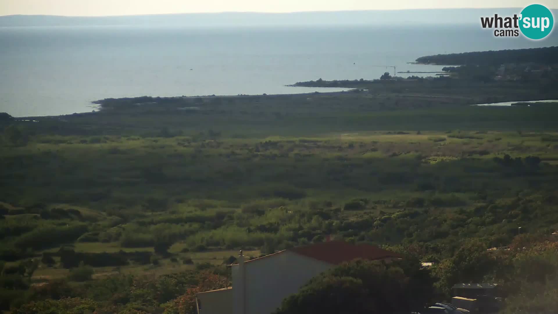 Vista de la fábrica de queso Gligora Kolan – Isla Pag