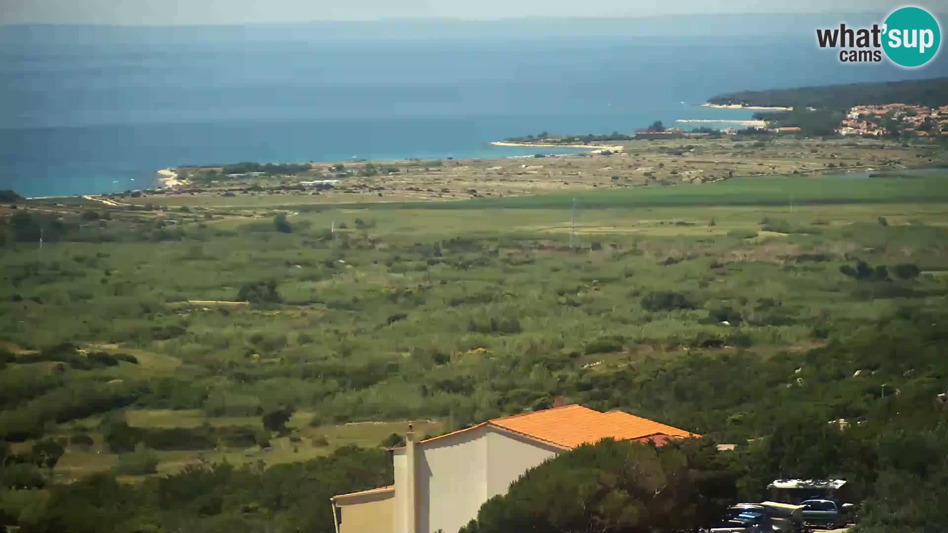 Vista de la fábrica de queso Gligora Kolan – Isla Pag