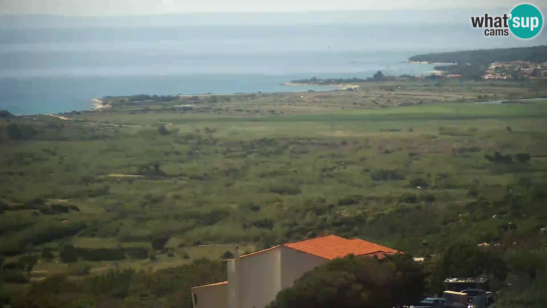 Vista de la fábrica de queso Gligora Kolan – Isla Pag