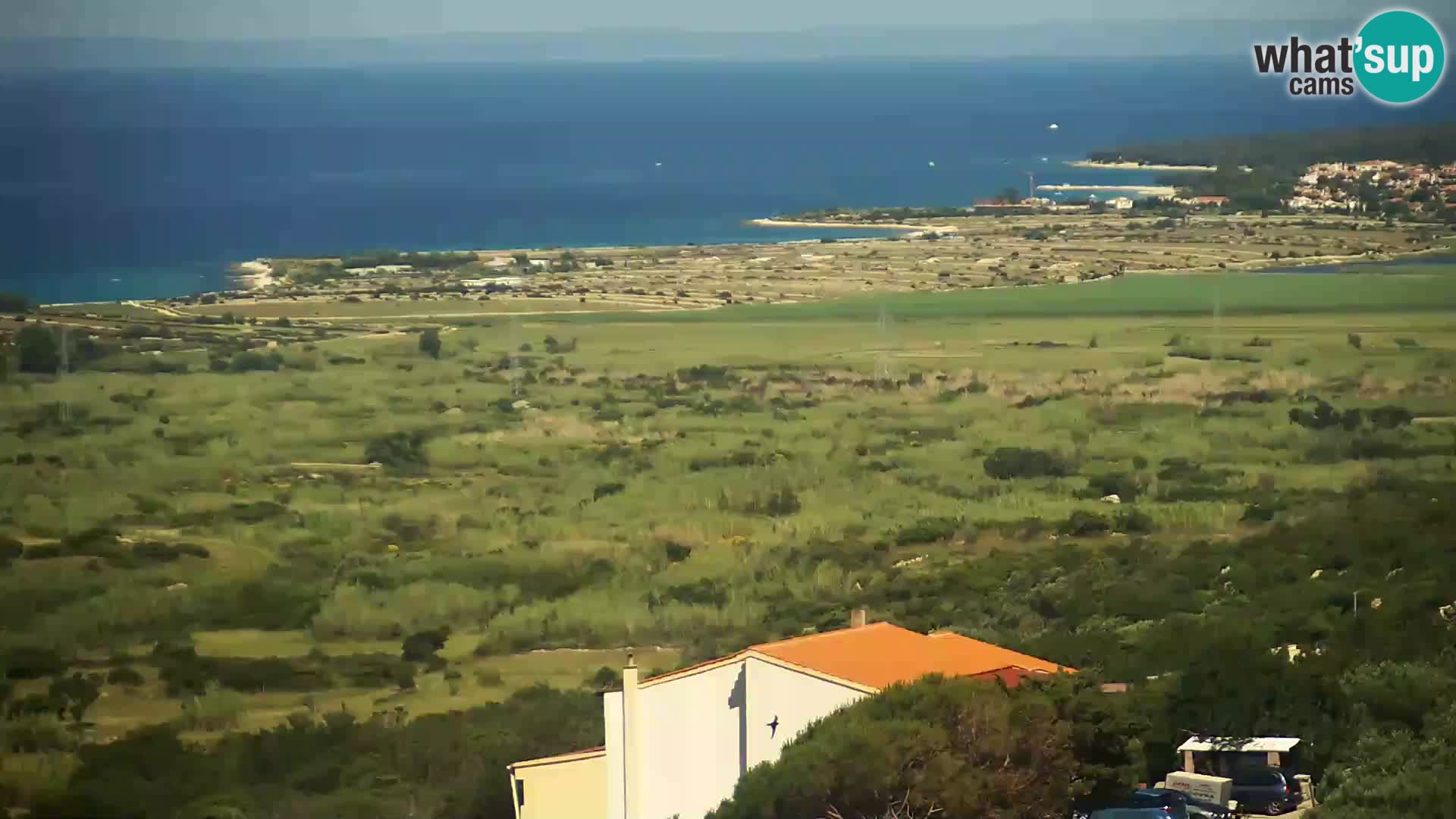 View from Gligora Cheese Factory Kolan – Pag island