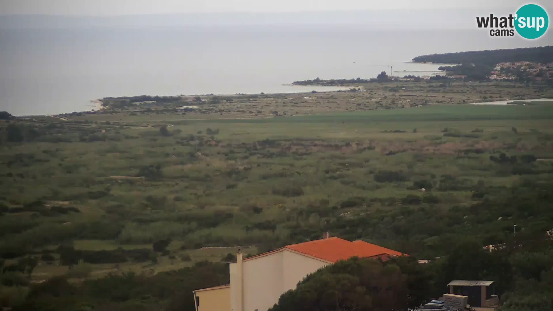 View from Gligora Cheese Factory Kolan – Pag island