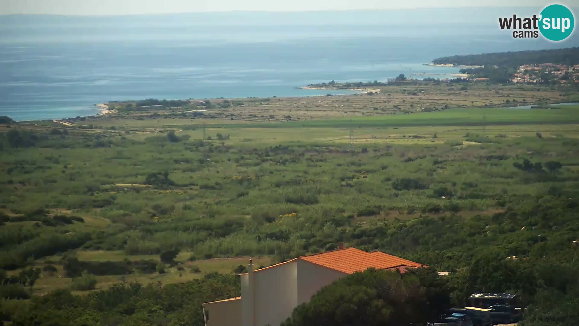View from Gligora Cheese Factory Kolan – Pag island