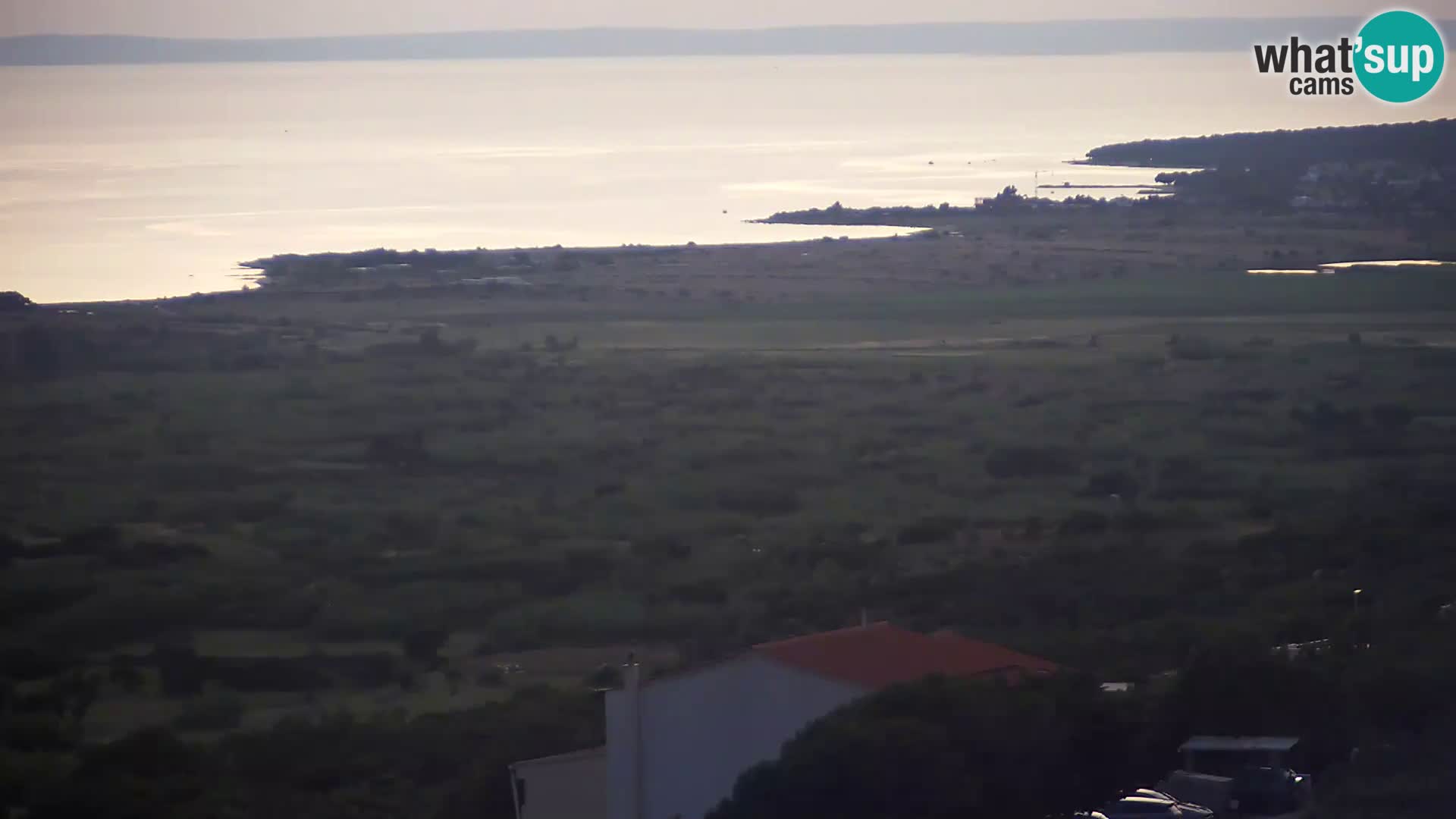 View from Gligora Cheese Factory Kolan – Pag island