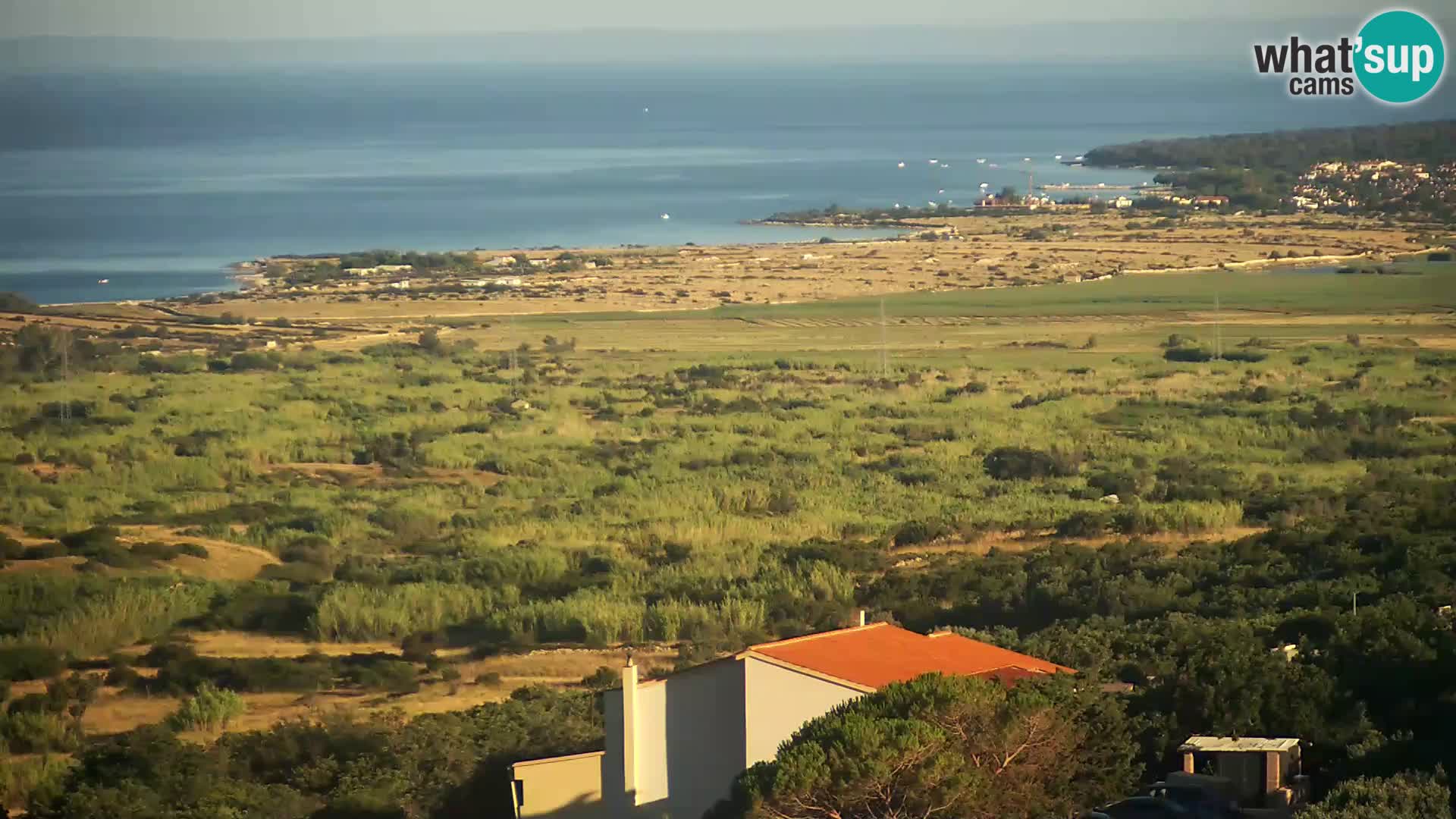 View from Gligora Cheese Factory Kolan – Pag island