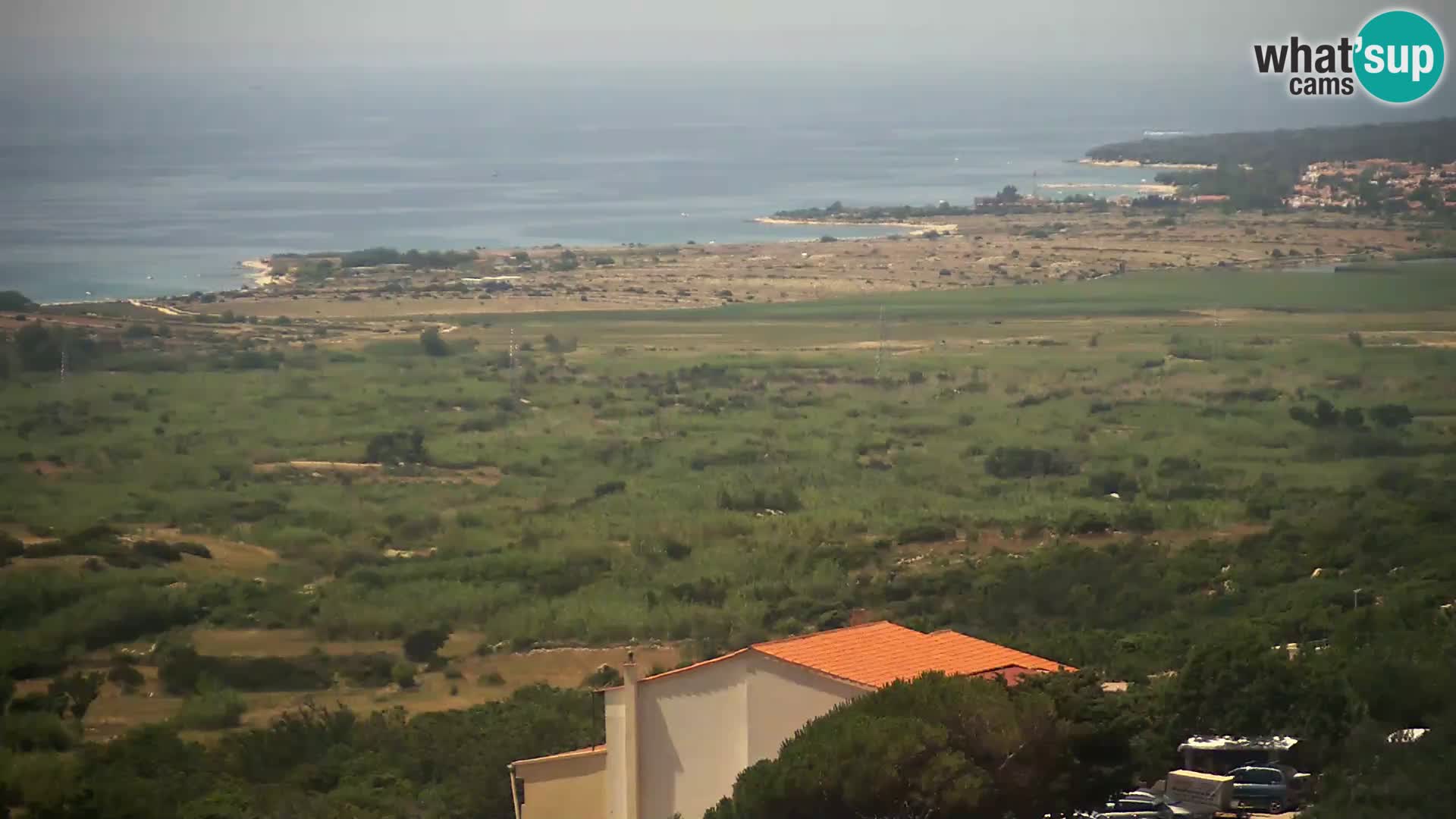 View from Gligora Cheese Factory Kolan – Pag island